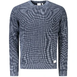 Blue Cotton Mens Shirt