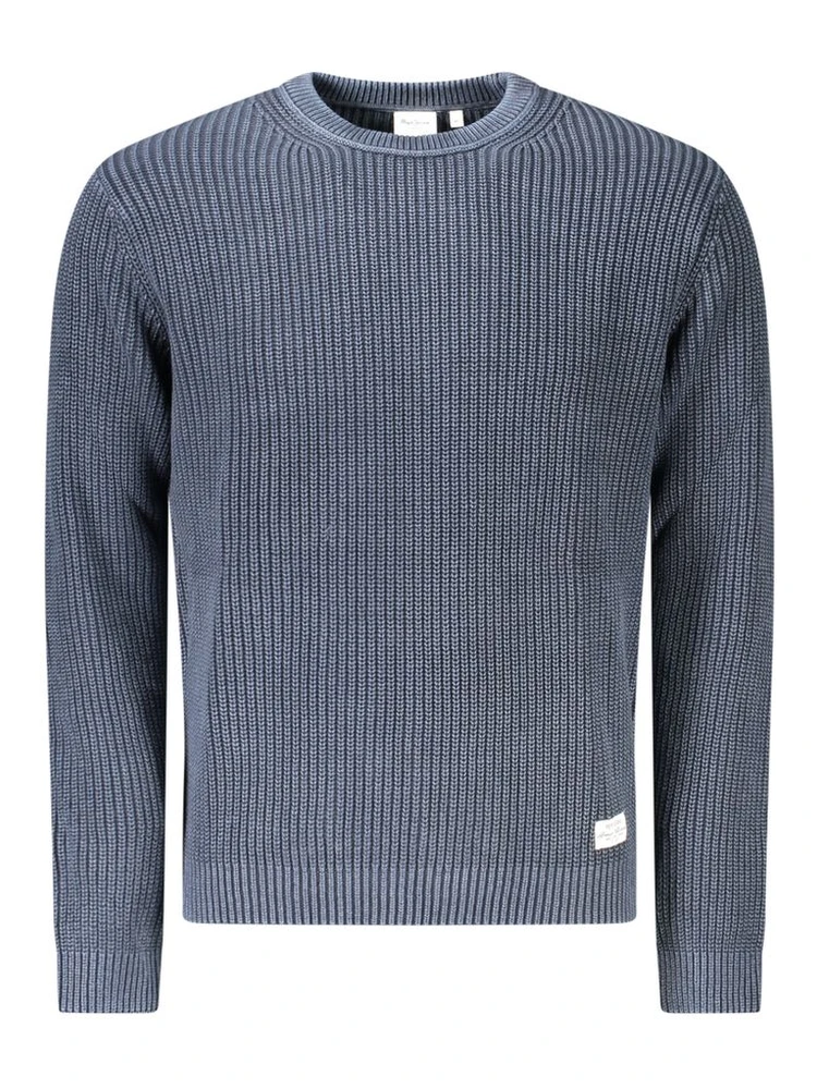 Blue Cotton Mens Shirt