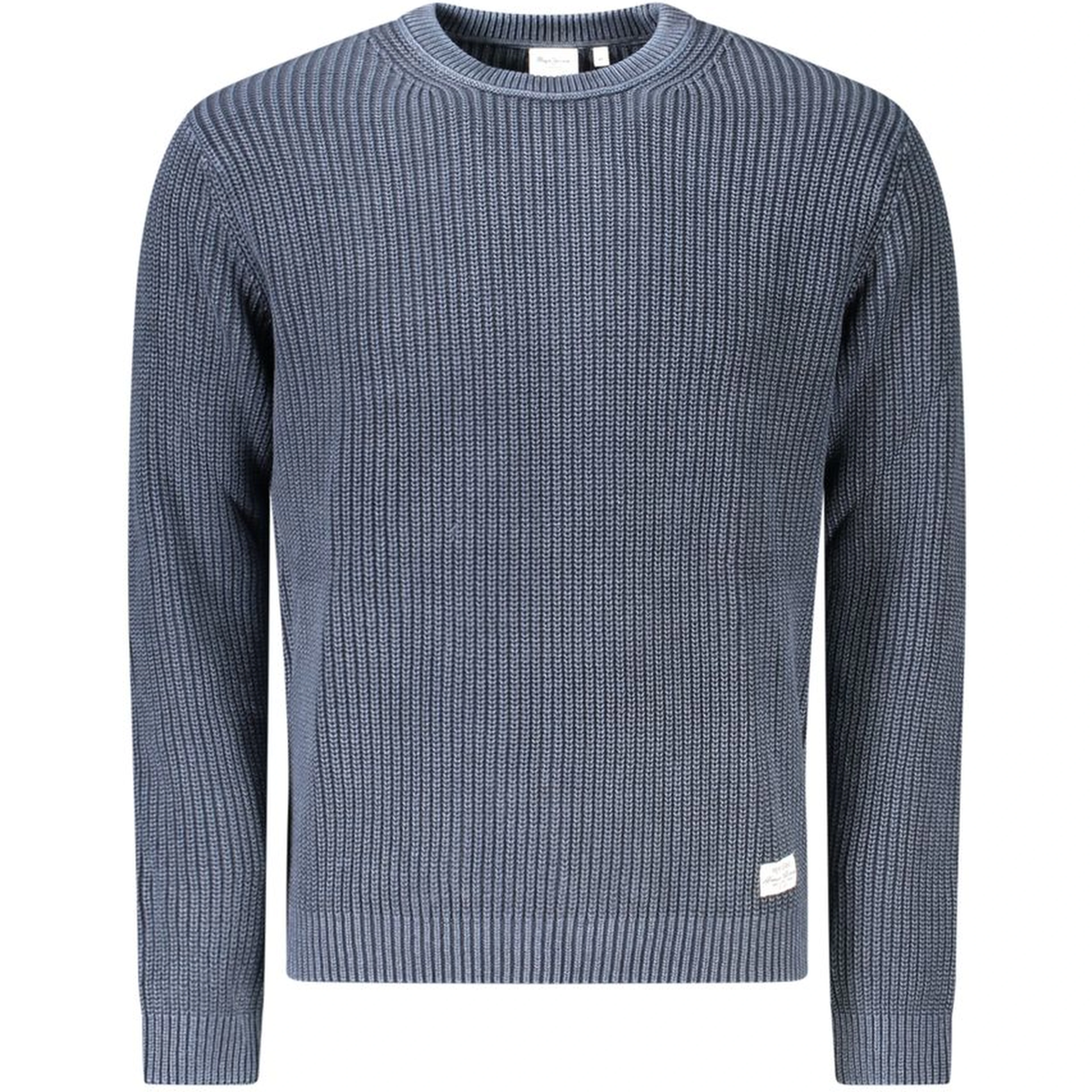 Blue Cotton Mens Shirt