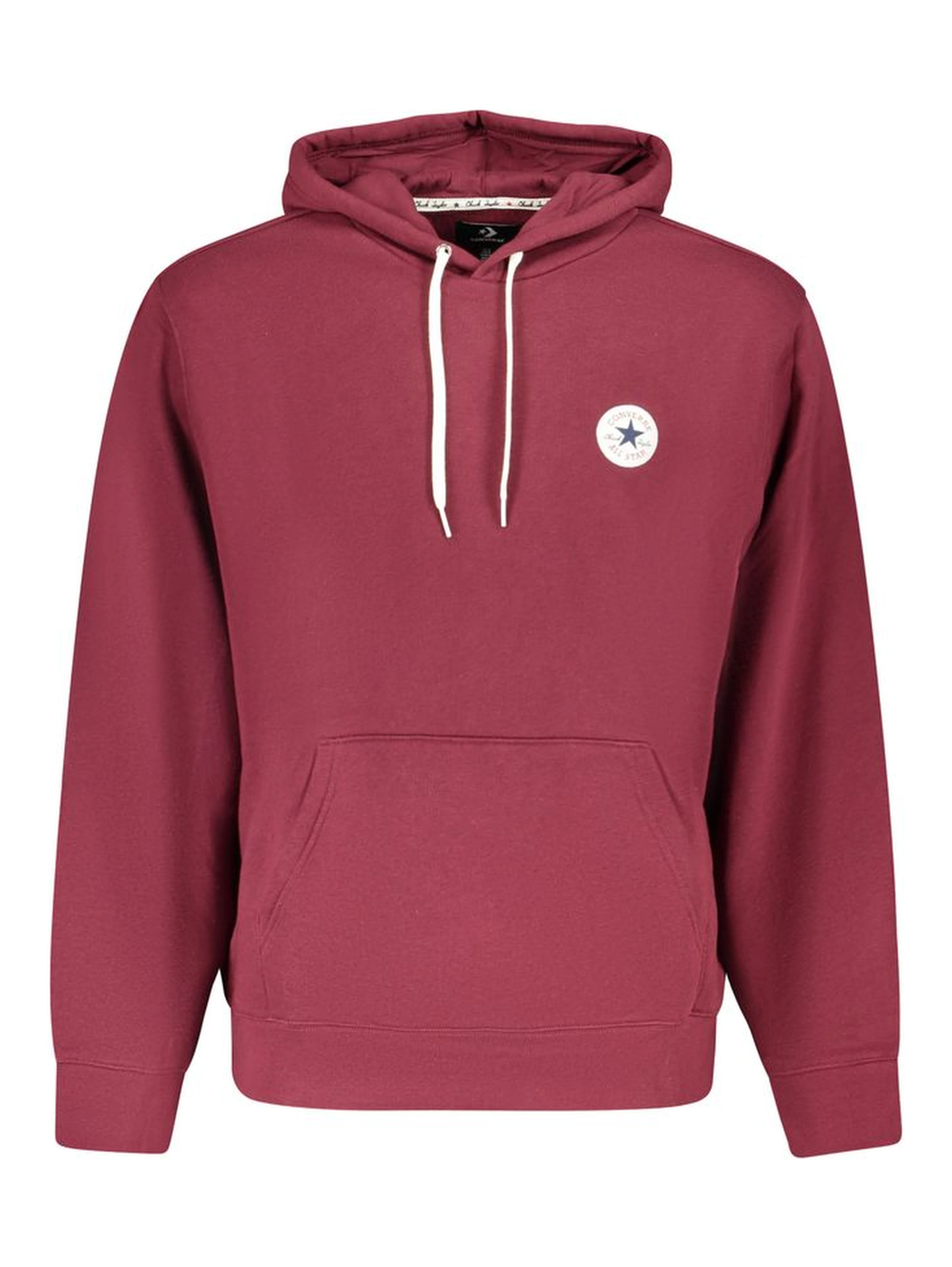 Red Cotton Mens Sweatshirt