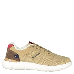 Brown Polyester Men's Sneaker
