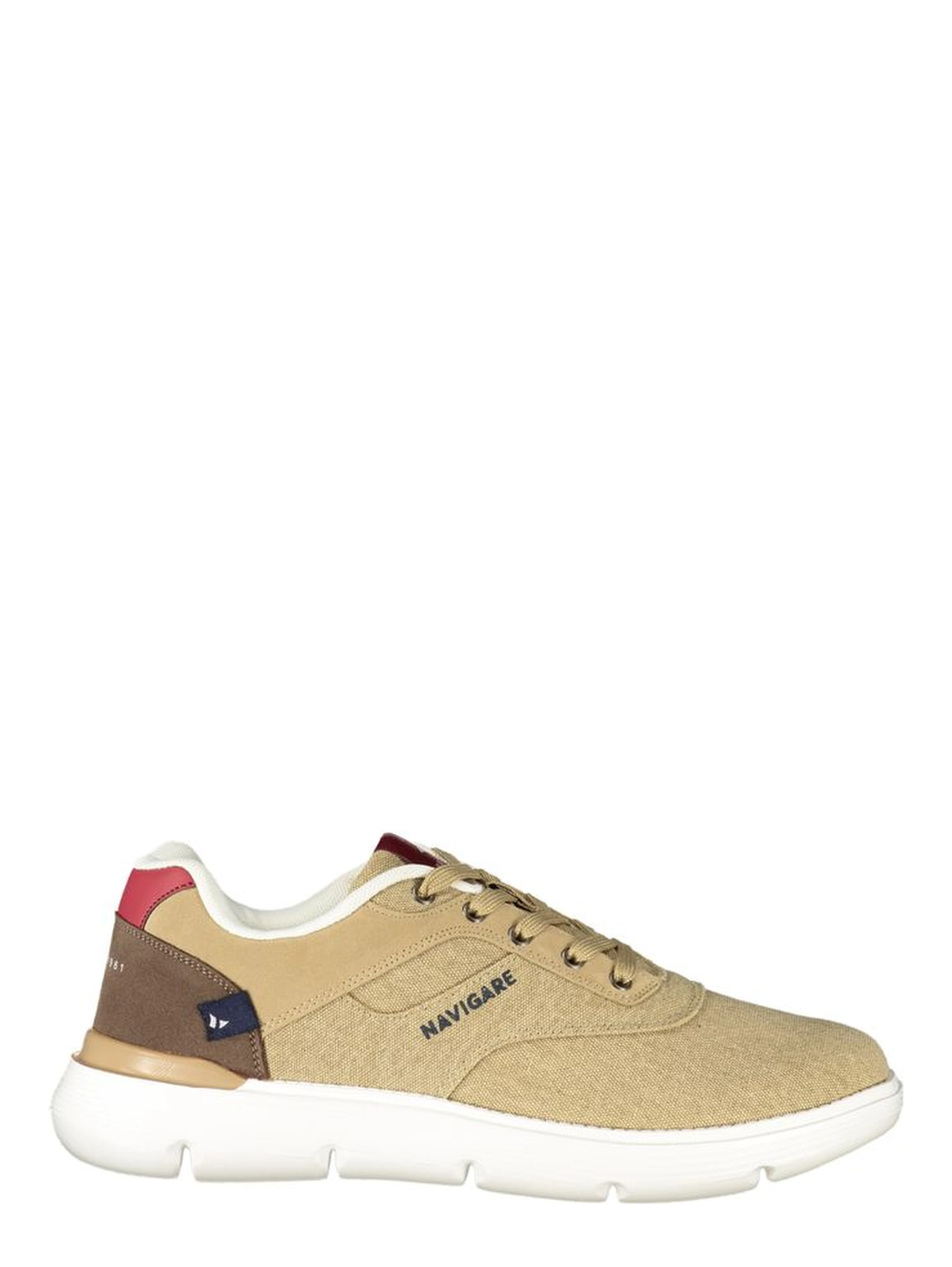 Brown Polyester Men's Sneaker