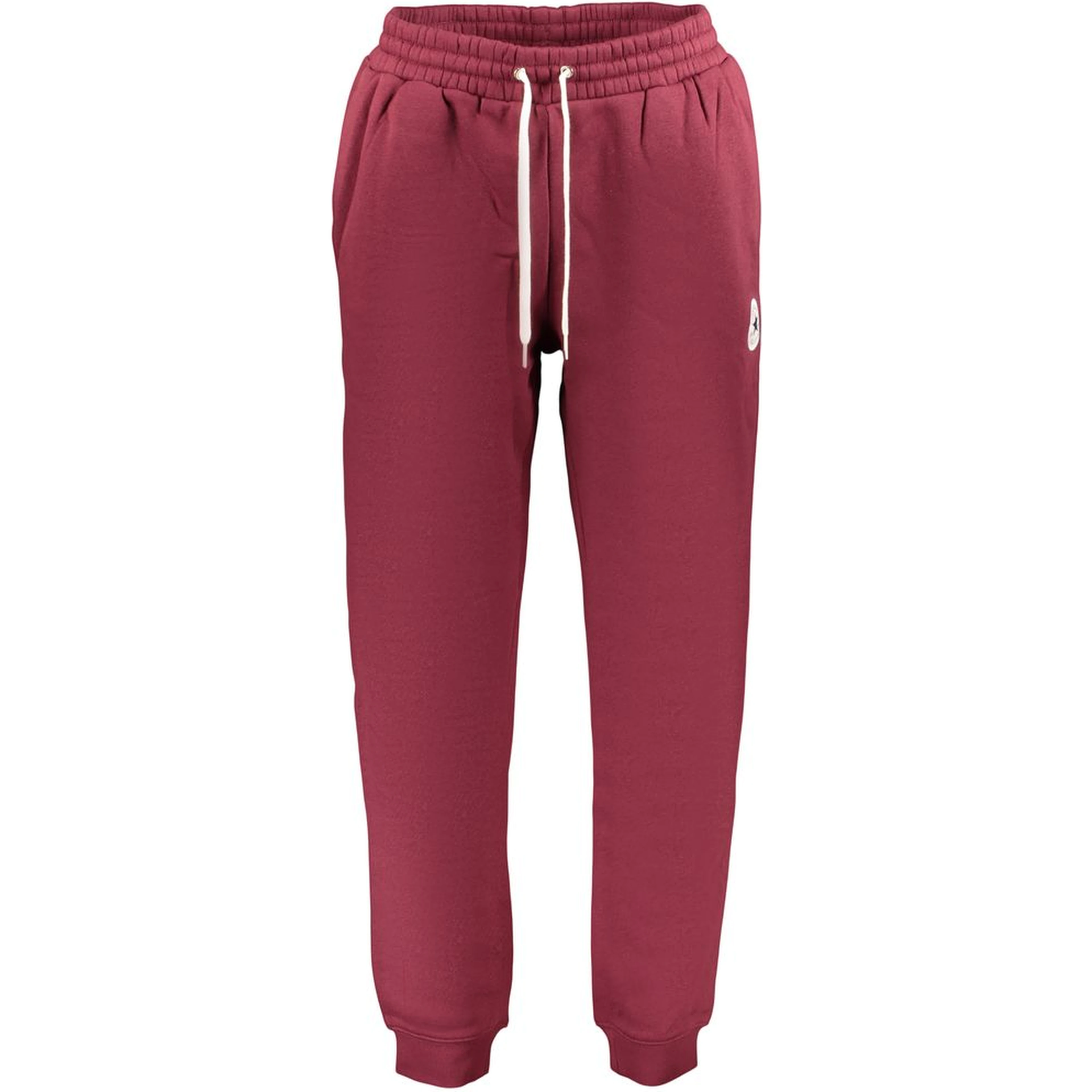 Red Cotton Men's Trouser
