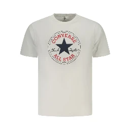 White Cotton Men's T-Shirt