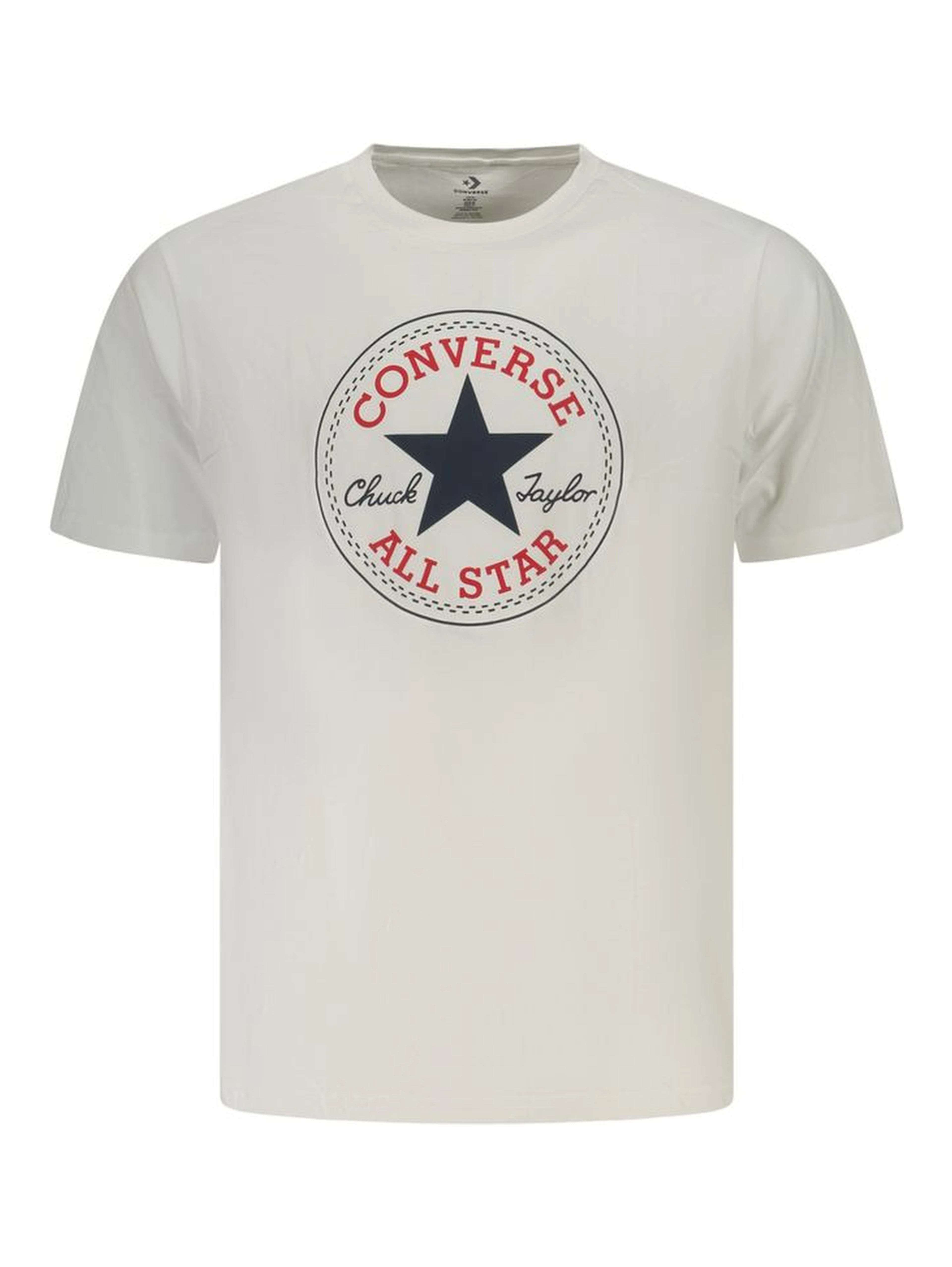 White Cotton Men's T-Shirt