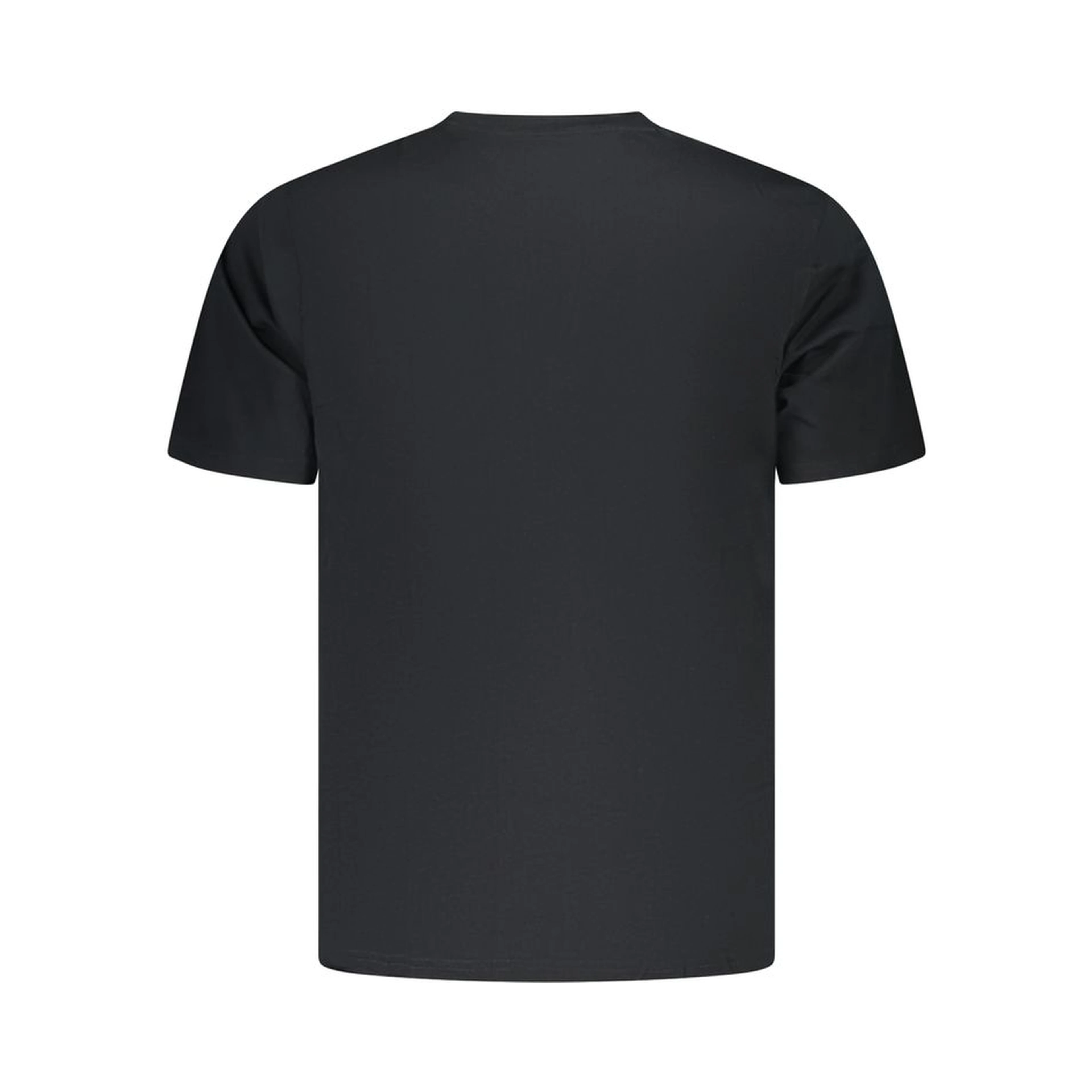 Black Cotton Men's T-Shirt