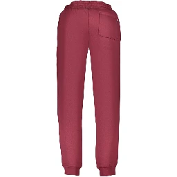 Red Cotton Men's Trouser