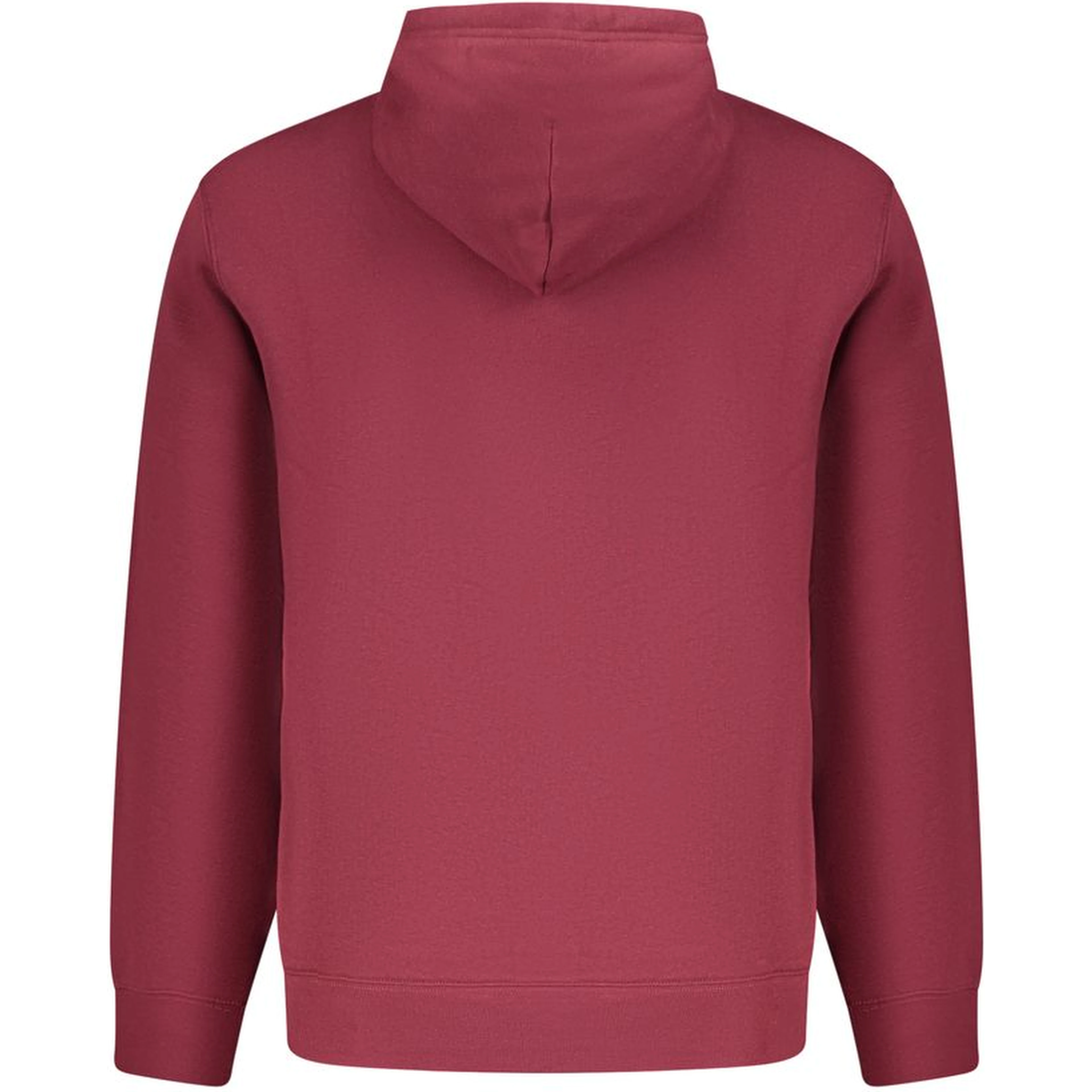Red Cotton Mens Sweatshirt