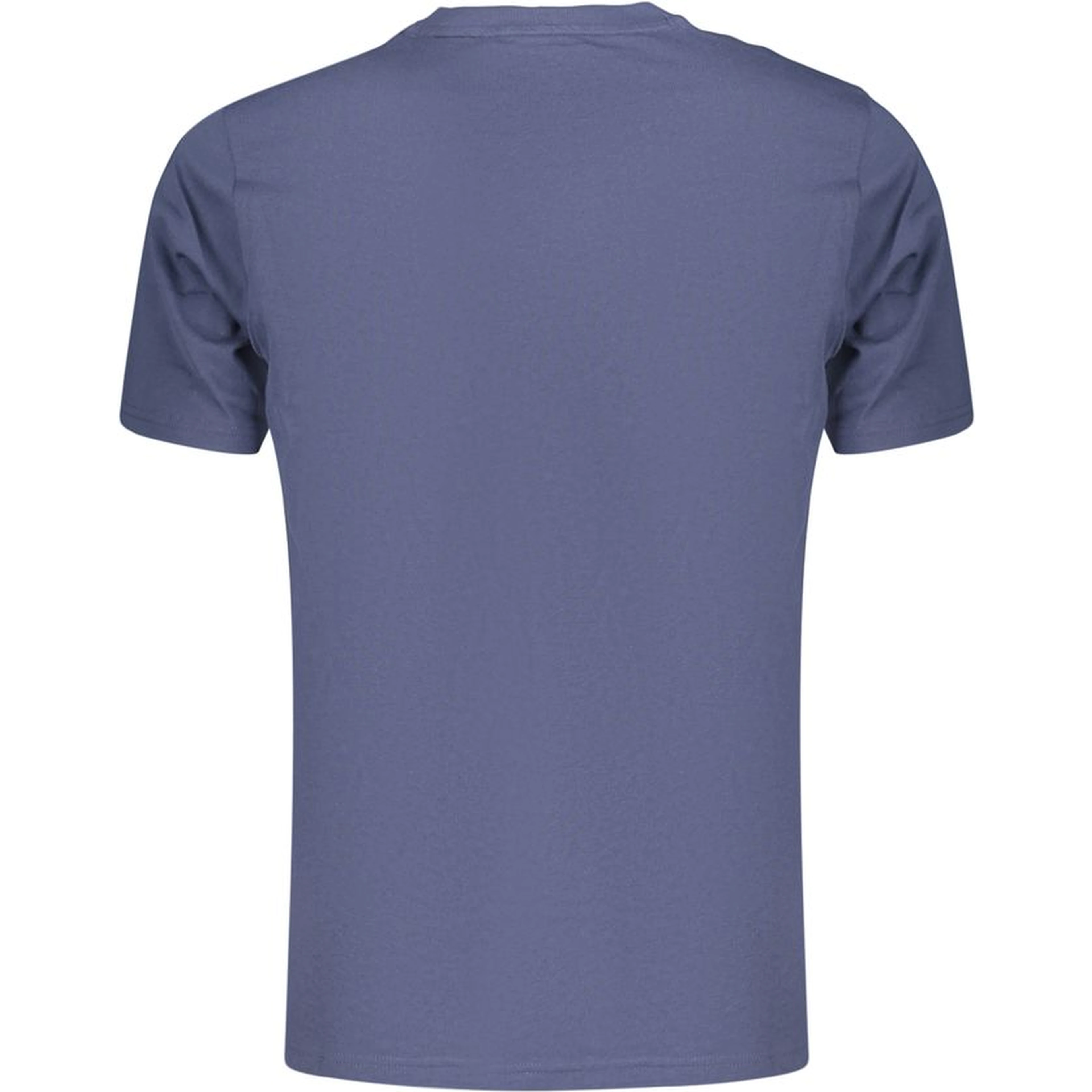Blue Cotton Men's T-Shirt