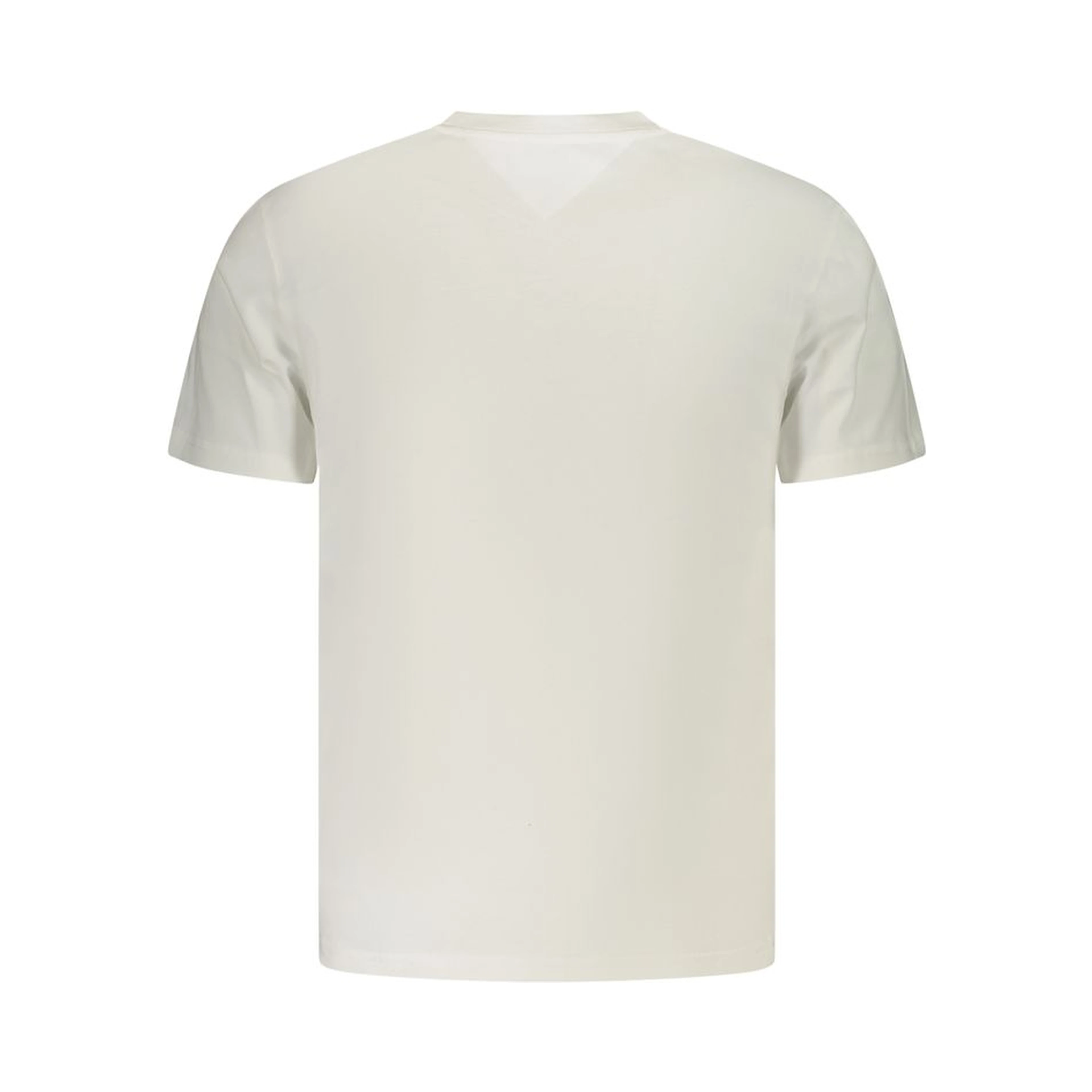 White Cotton Men's T-Shirt