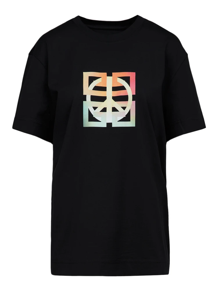 Black Cotton T-Shirt