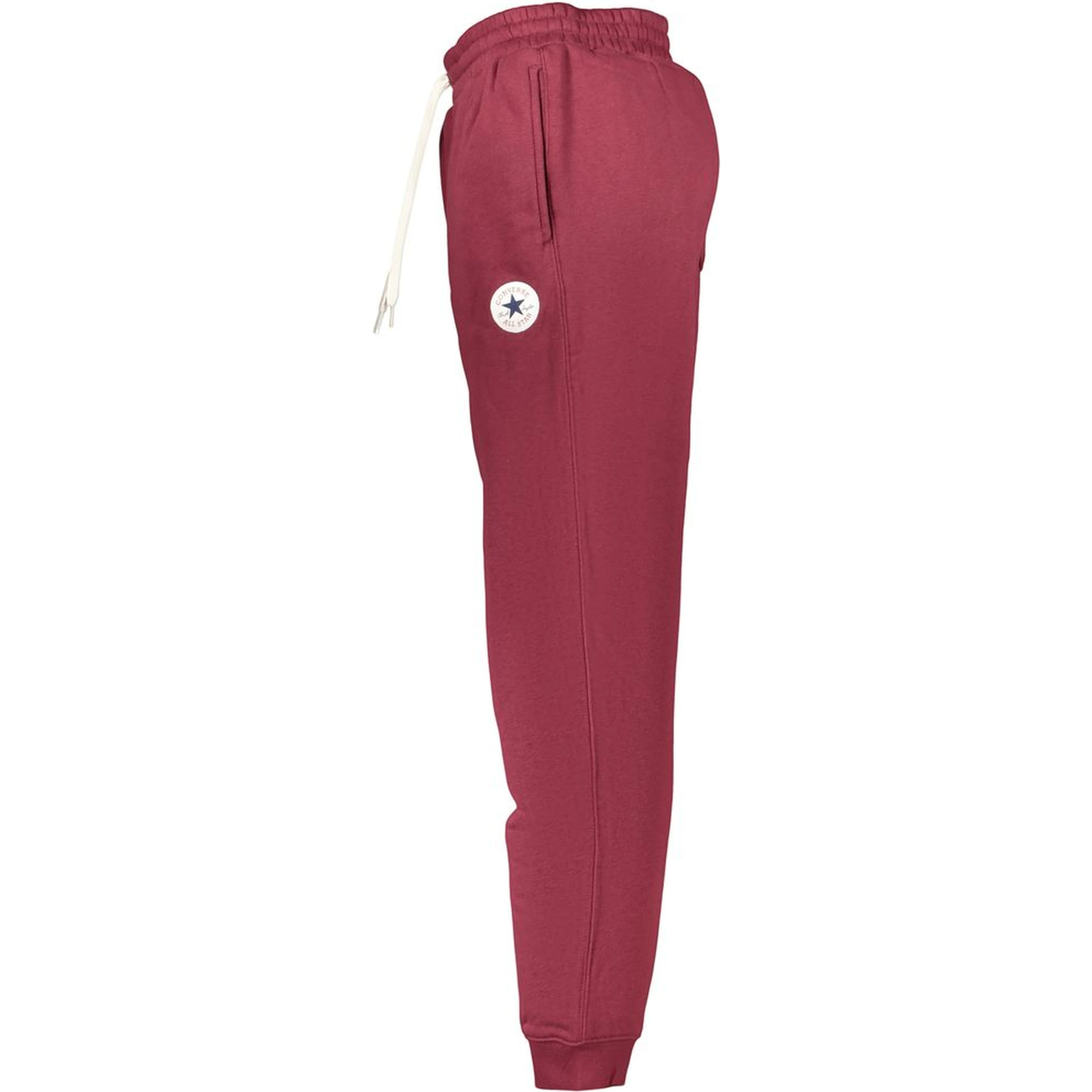 Red Cotton Men's Trouser