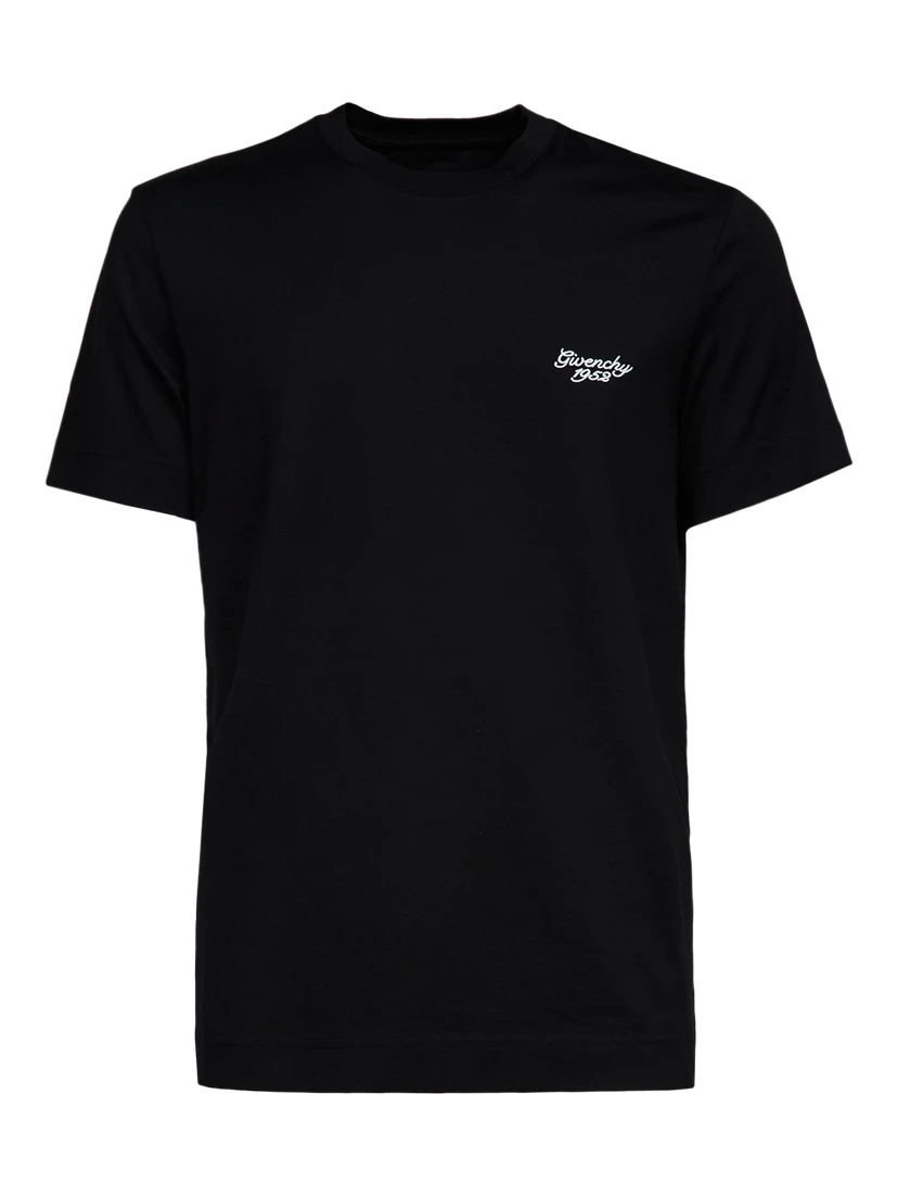 Black Cotton T-Shirt