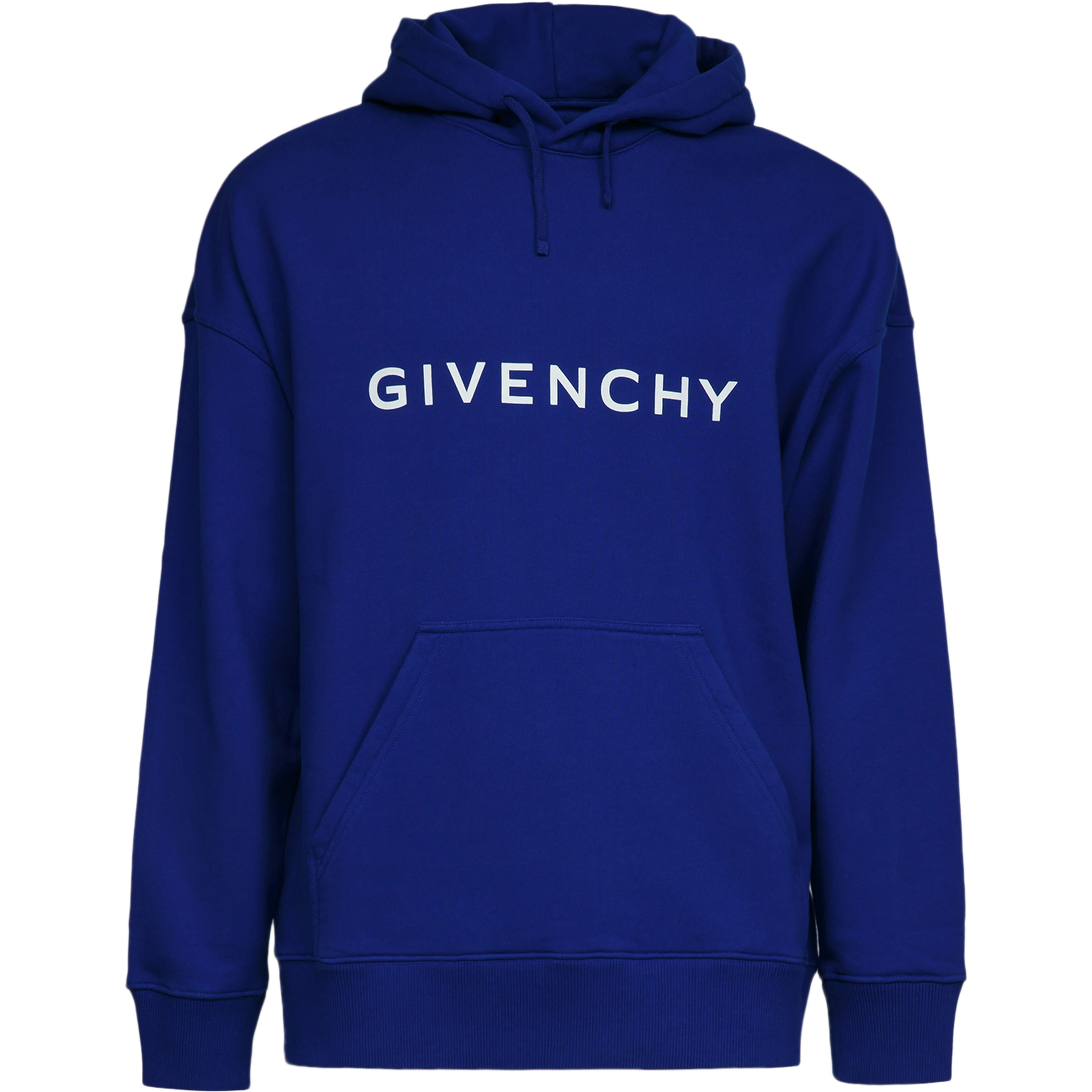 Blue Cotton Hoodie