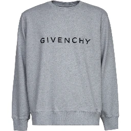 Gray Cotton Sweatshirt