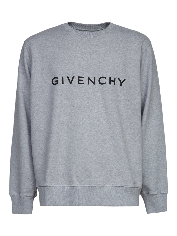 Gray Cotton Sweatshirt