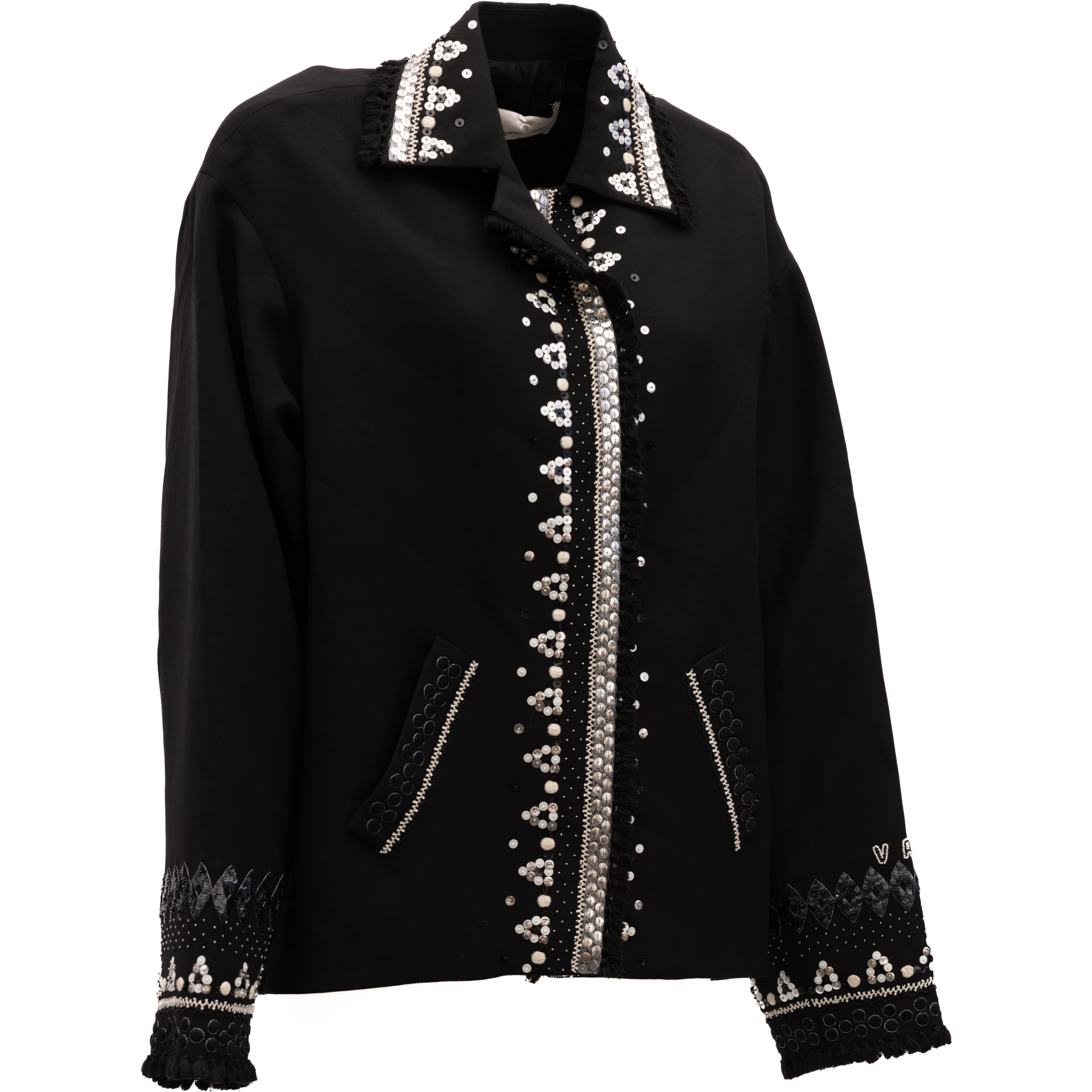 Black Embellished Jacket