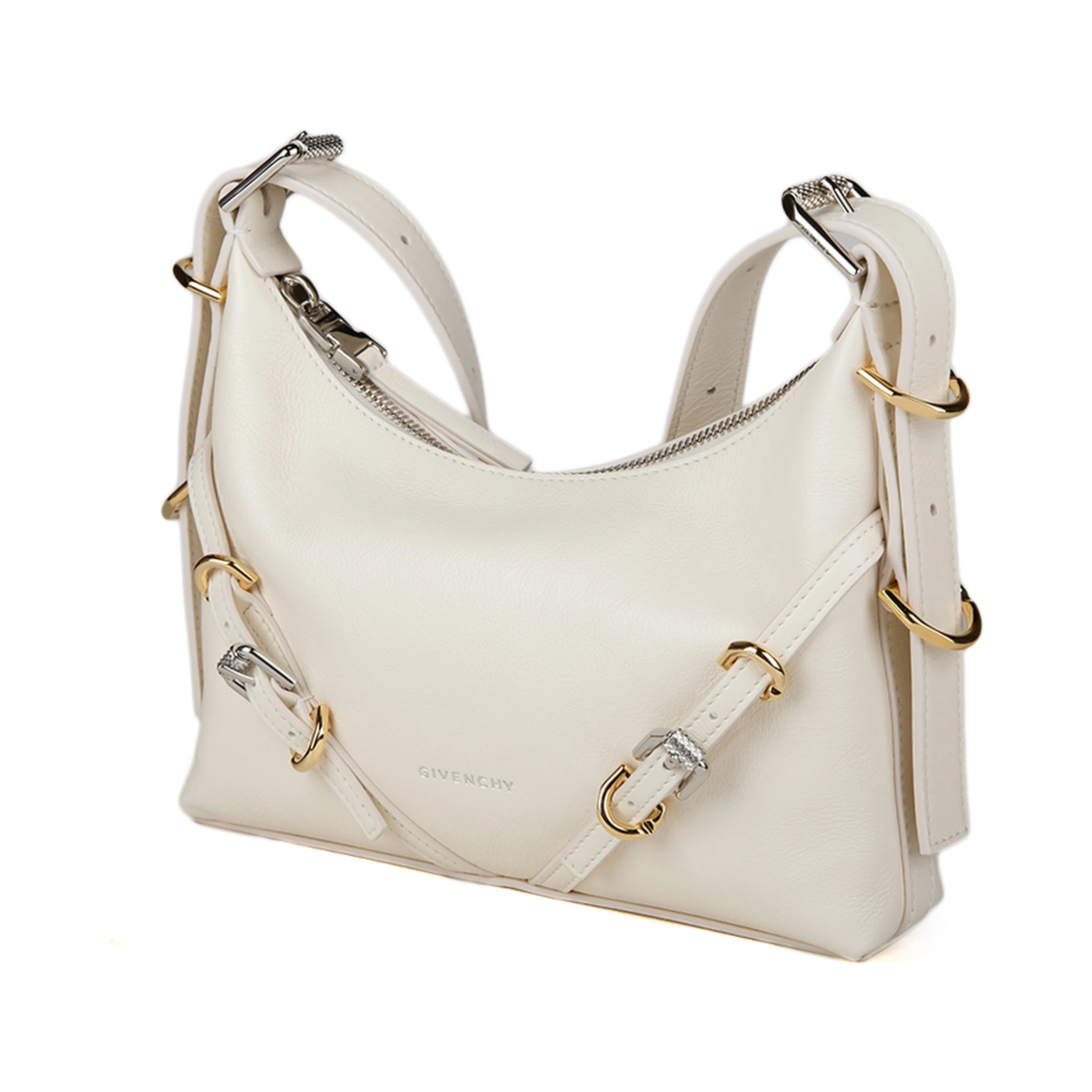 Beige Calfskin Handbag