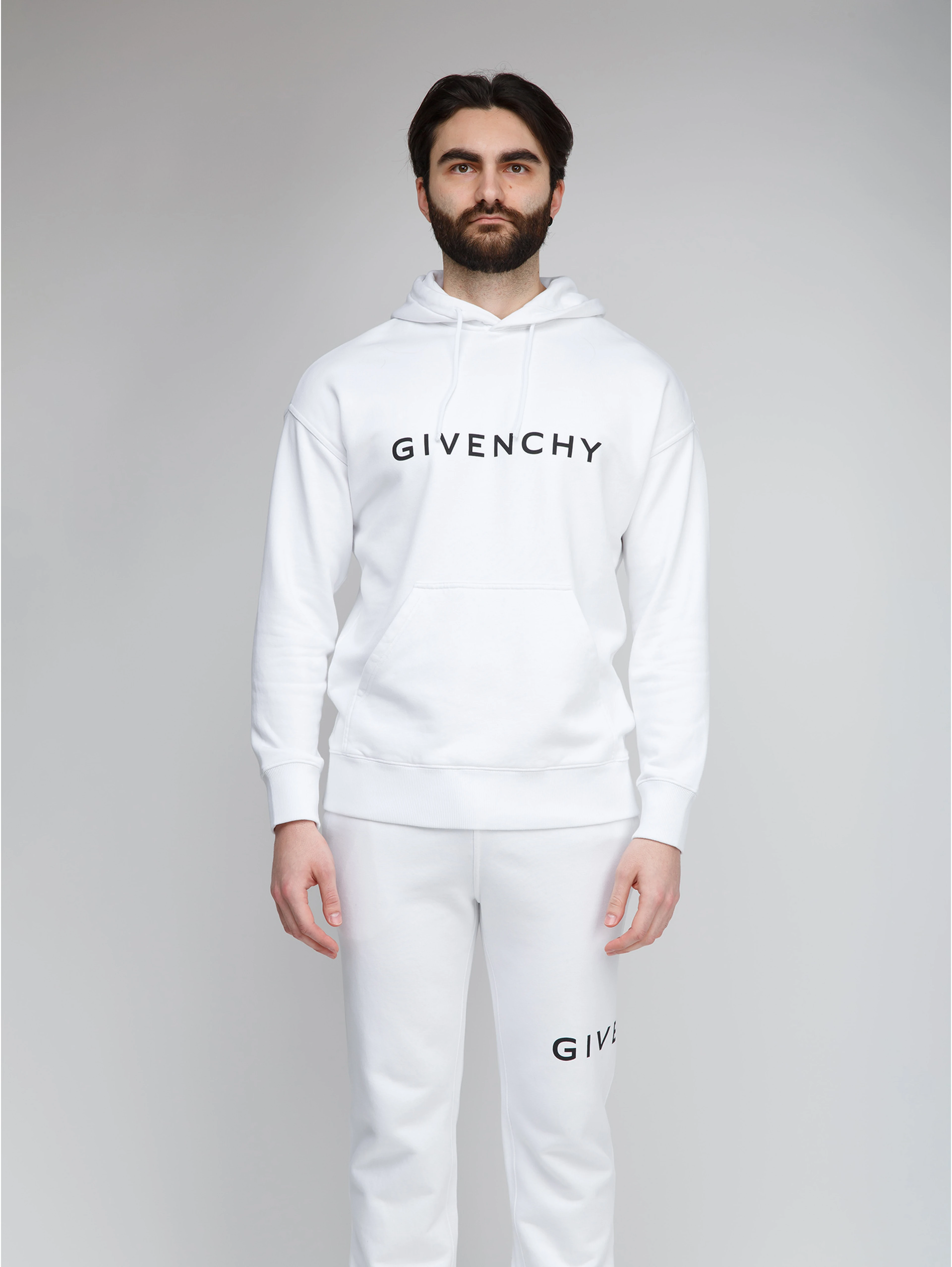 White Cotton Sweatshirt