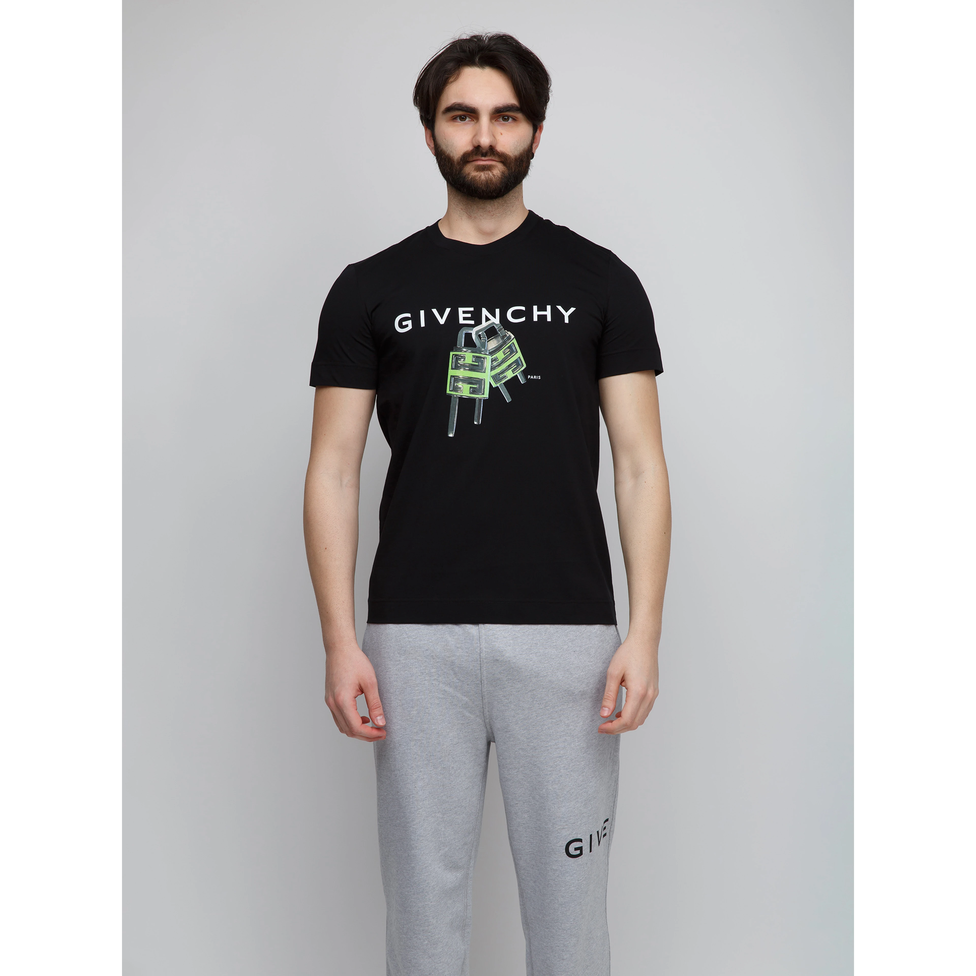 Black Cotton T-Shirt