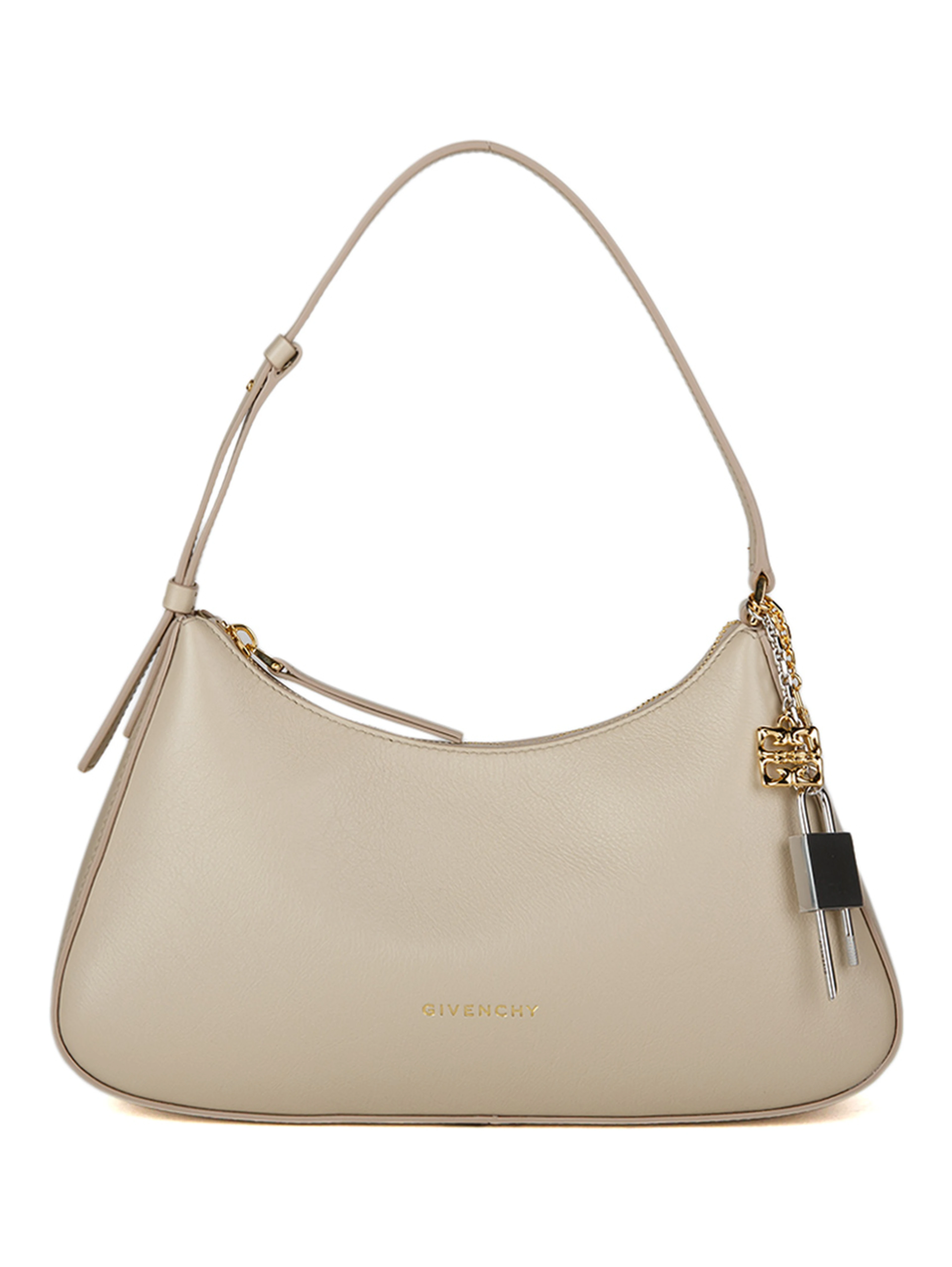Beige Calfskin Handbag