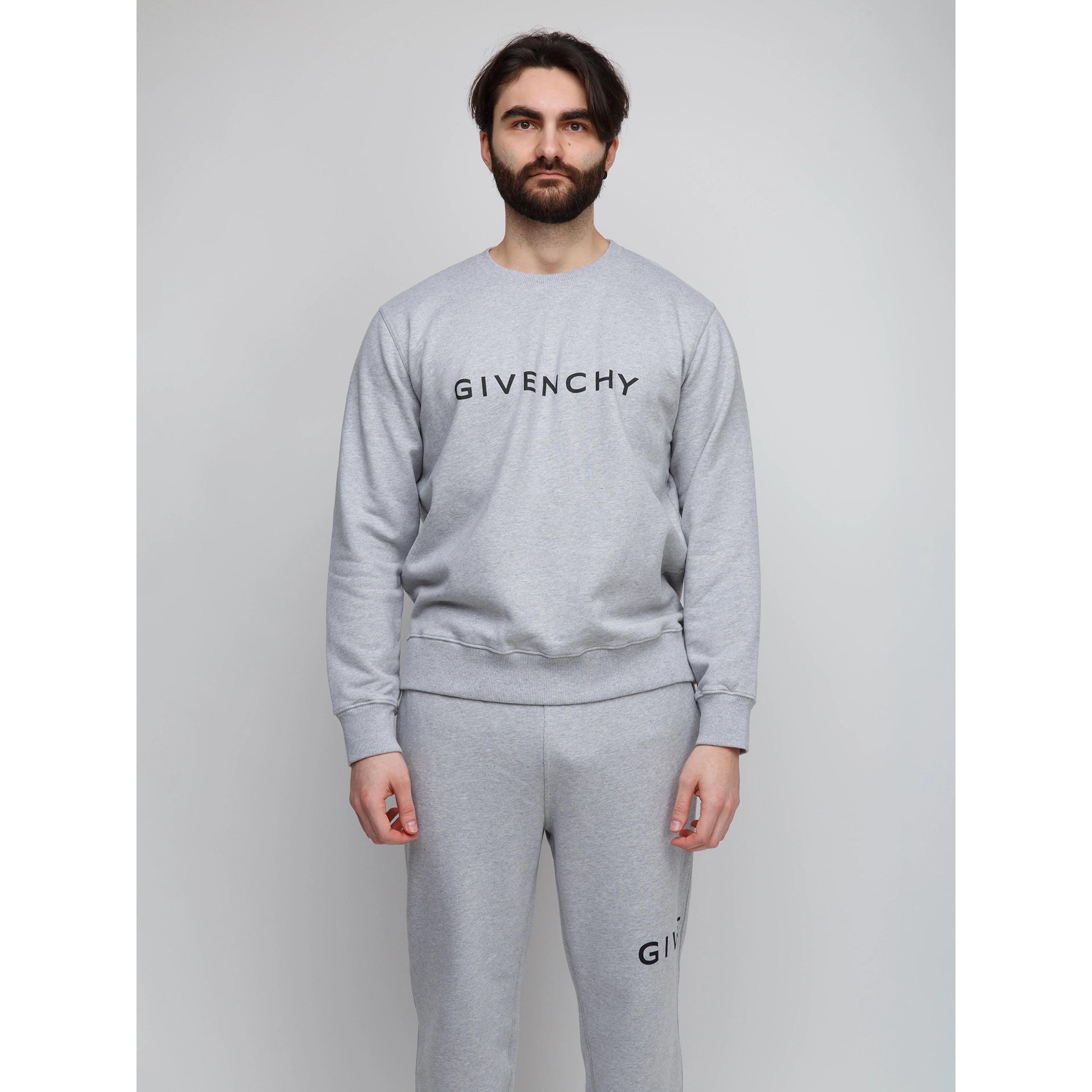 Gray Cotton Sweatshirt