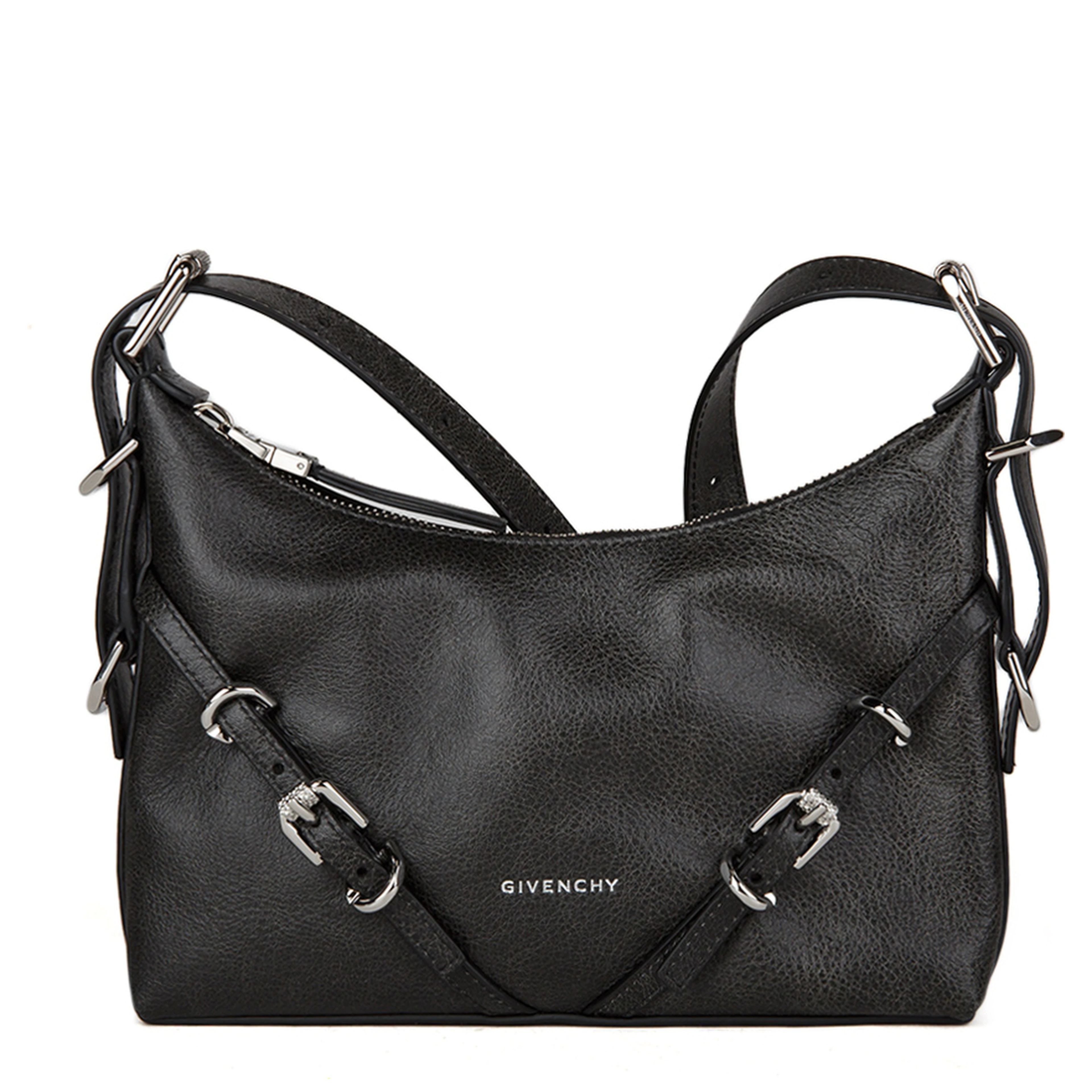 Gray Calfskin Handbag