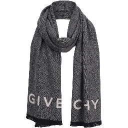 Bicolor Wool Scarf