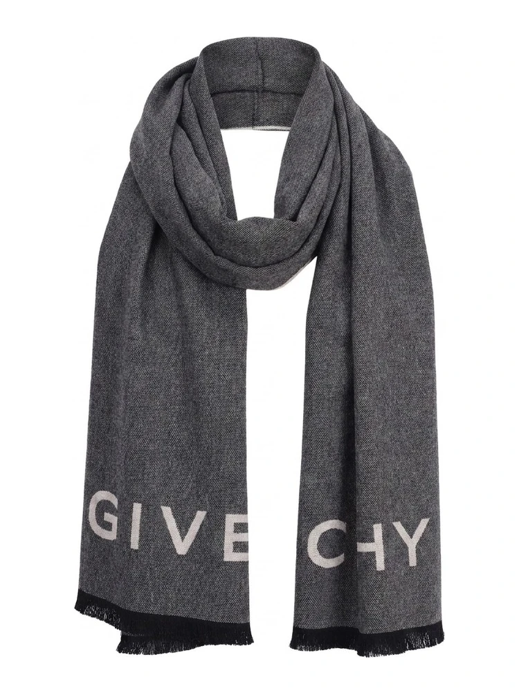 Bicolor Wool Scarf