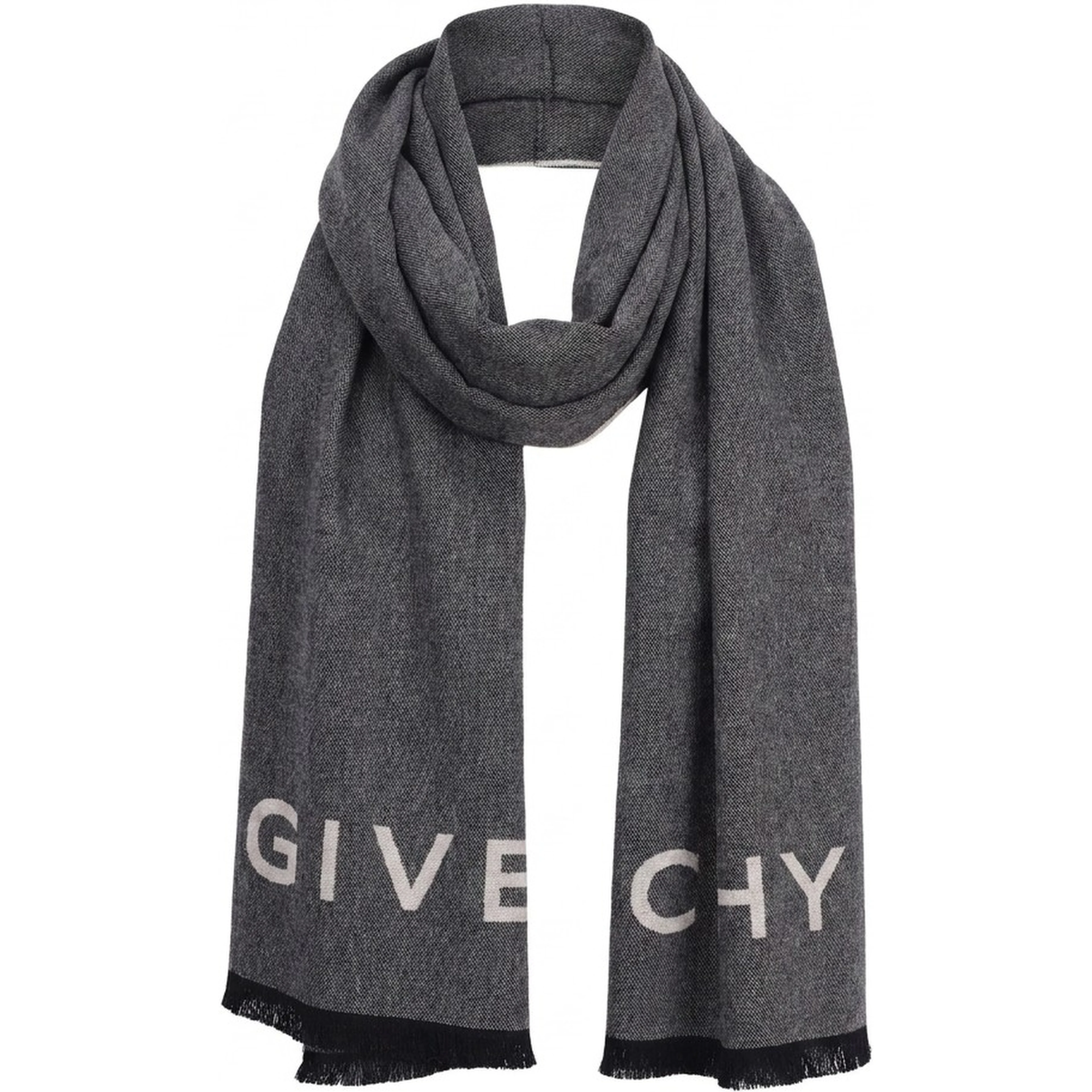 Bicolor Wool Scarf