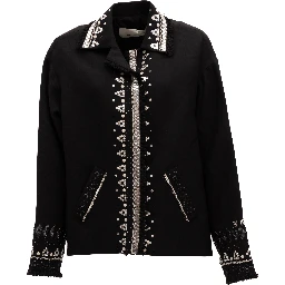 Black Embellished Jacket
