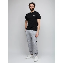 Black Cotton T-Shirt