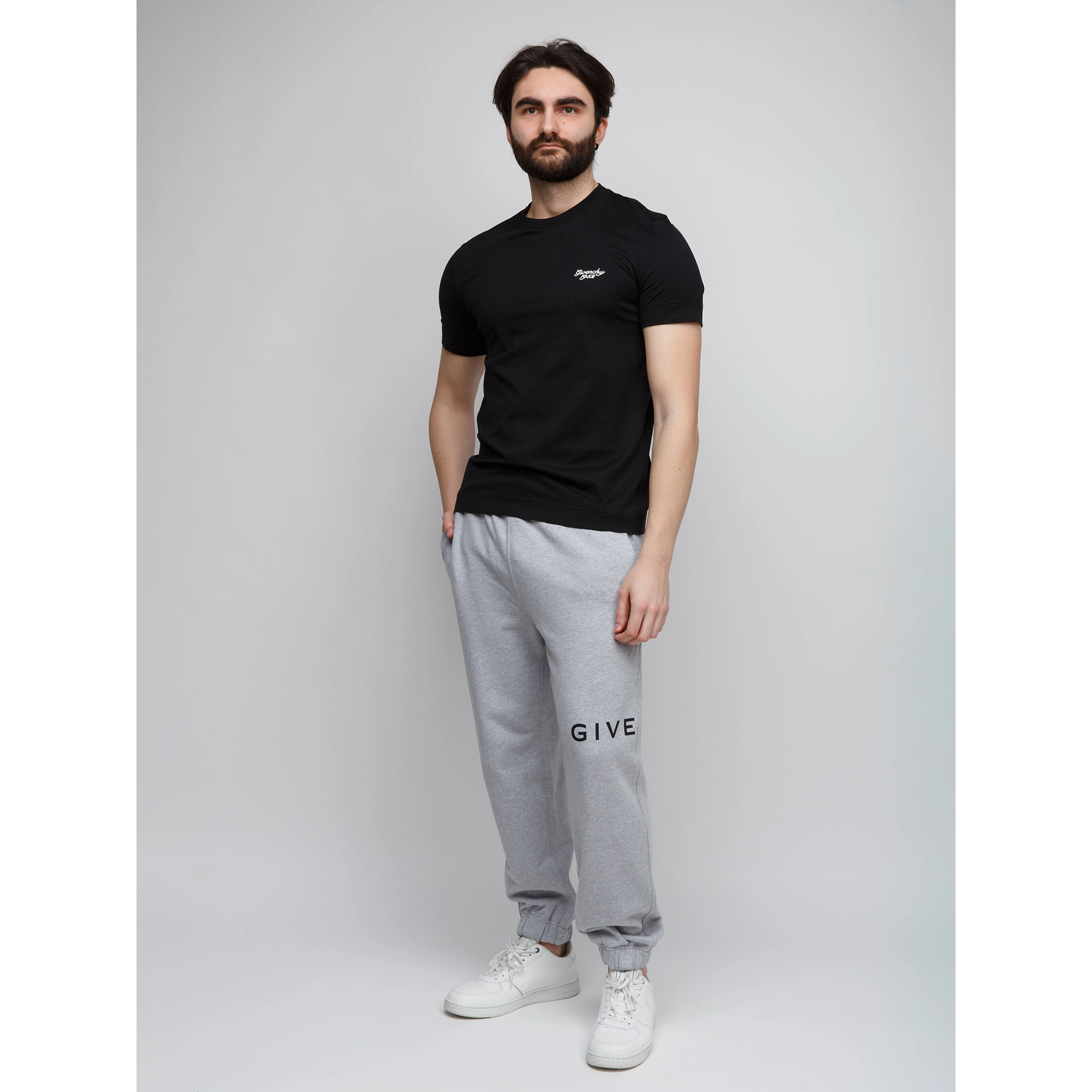 Black Cotton T-Shirt
