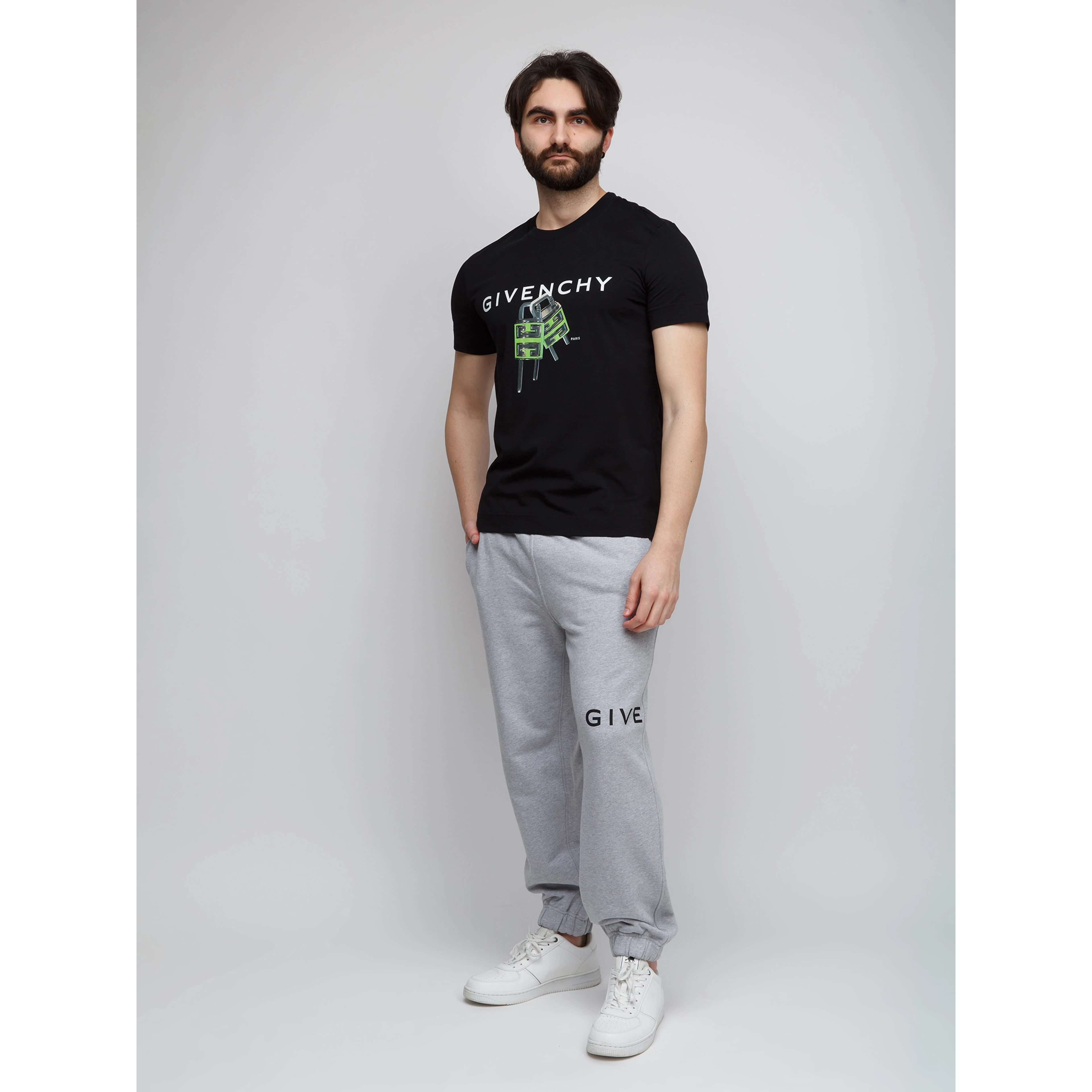 Black Cotton T-Shirt