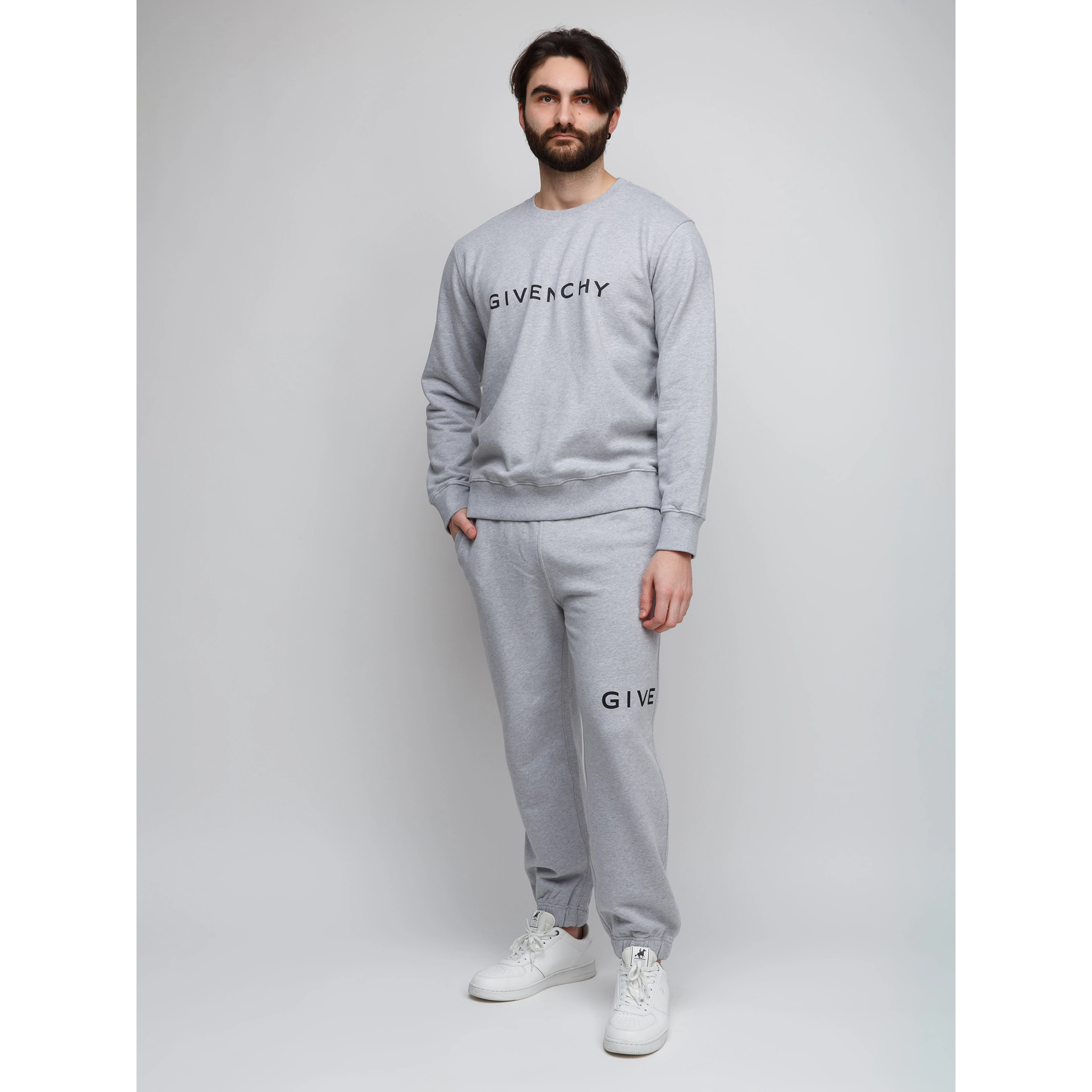 Gray Cotton Sweatshirt