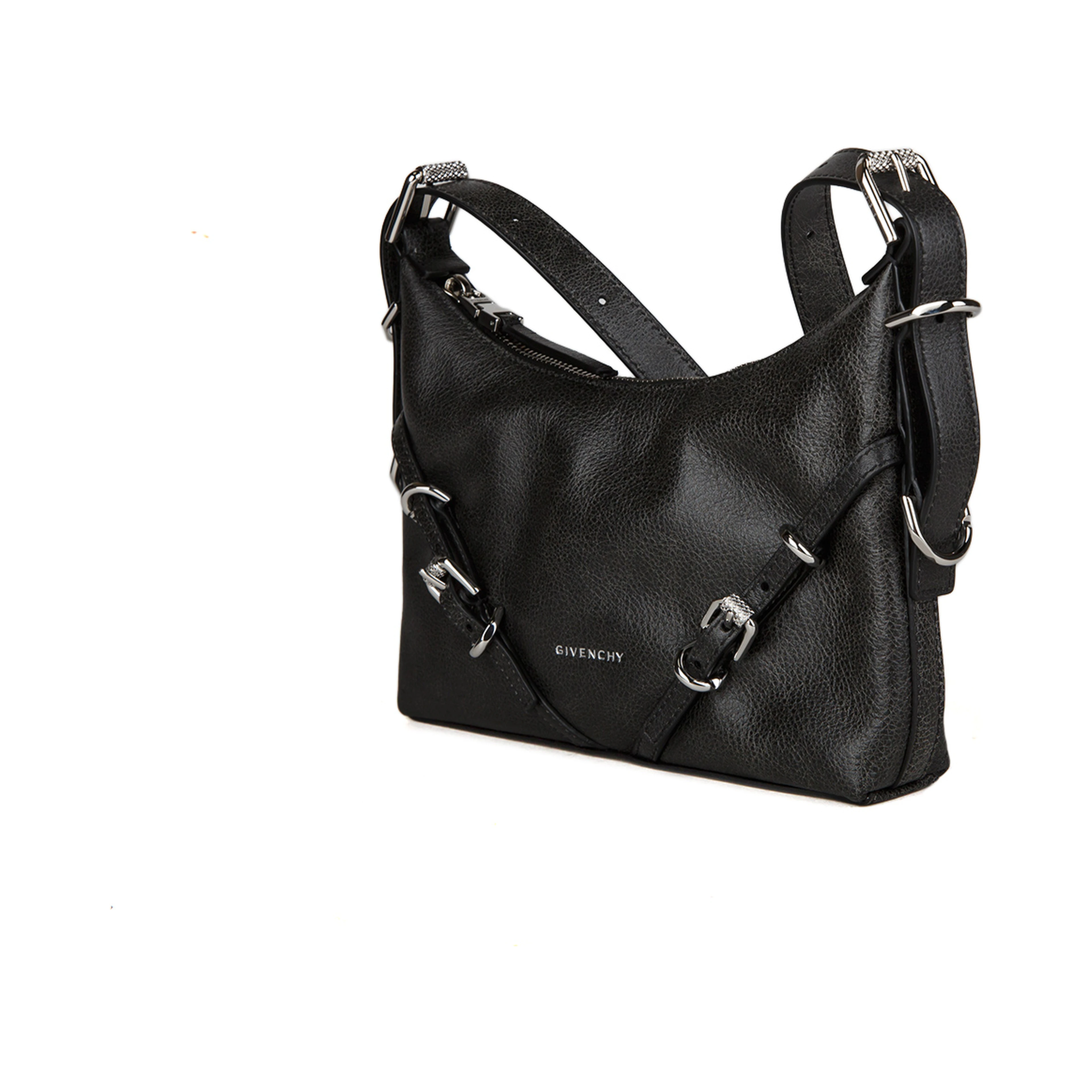 Gray Calfskin Handbag
