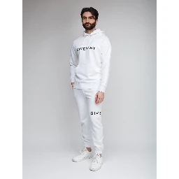 White Cotton Sweatshirt