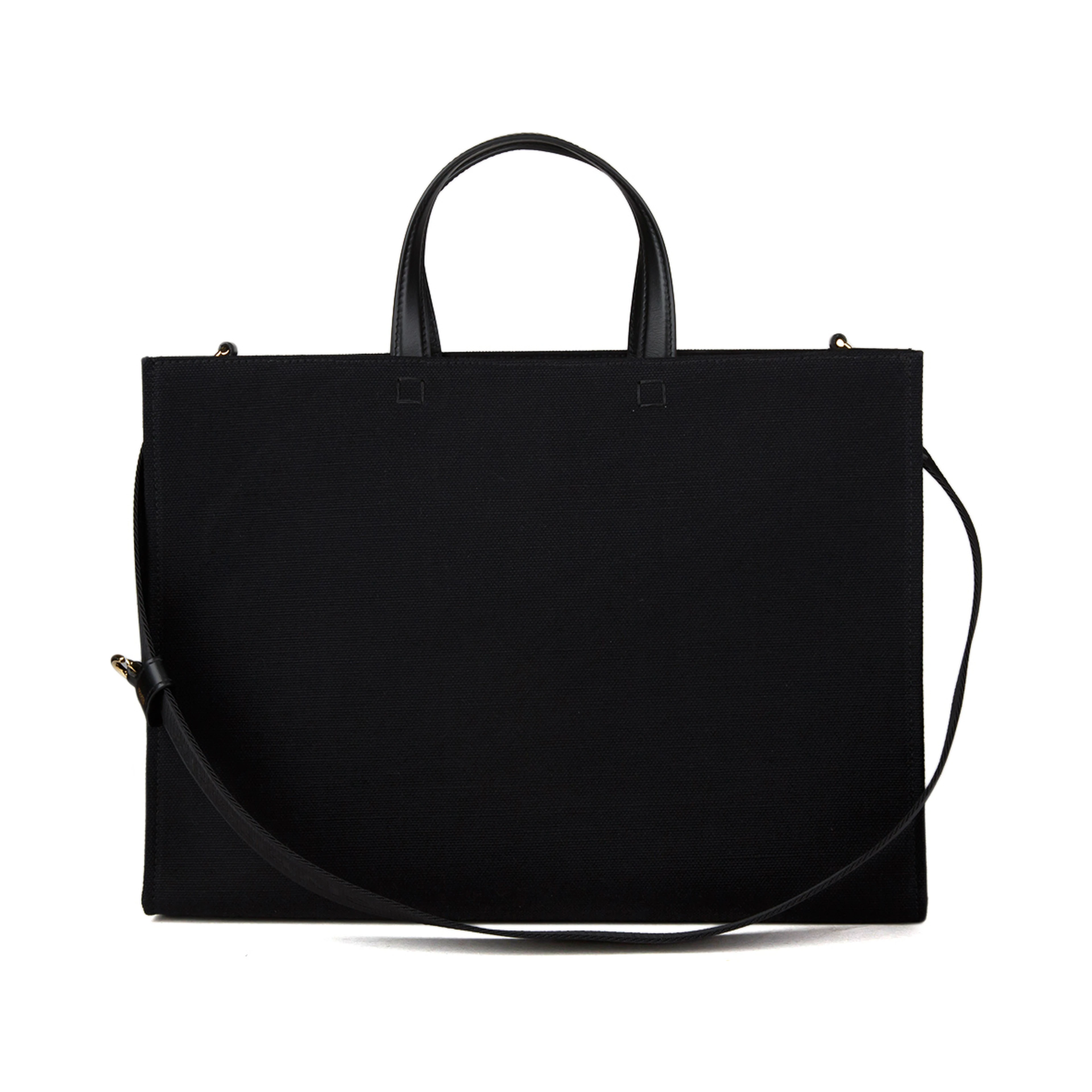 Black Cotton Tote Bag