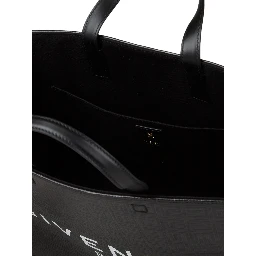 Black Cotton Tote Bag