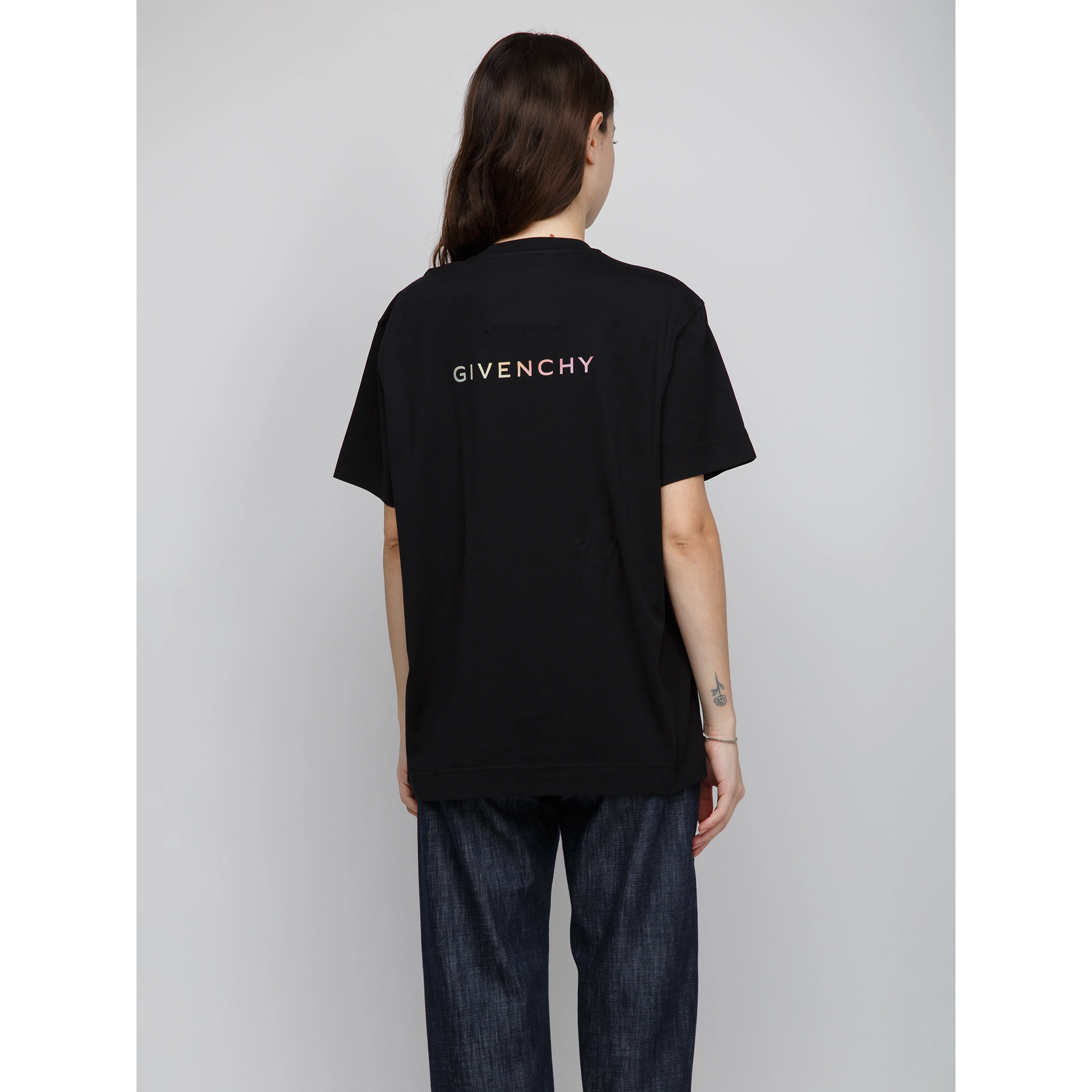 Black Cotton T-Shirt