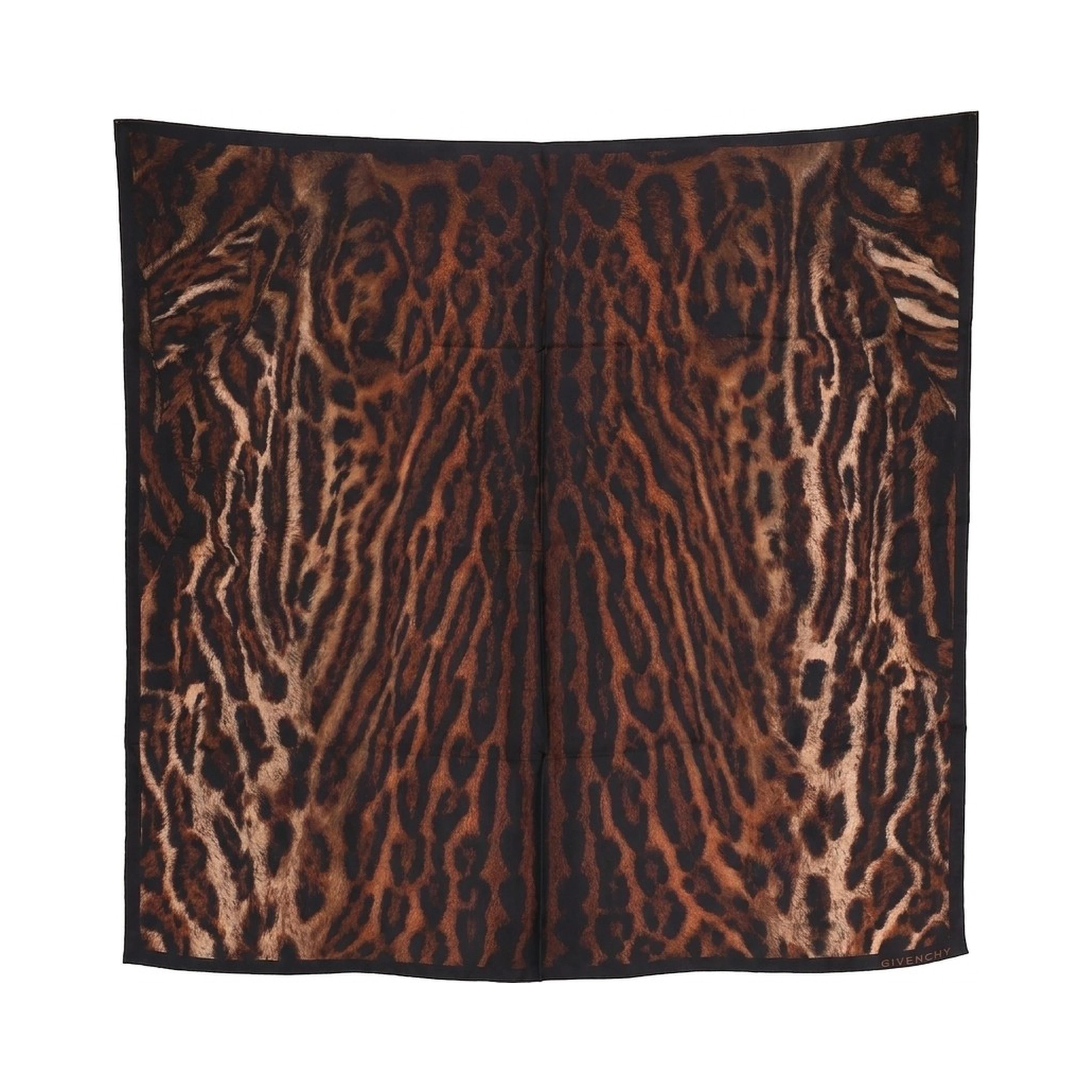 Multicolor Silk Scarf