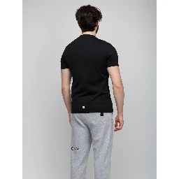 Black Cotton T-Shirt