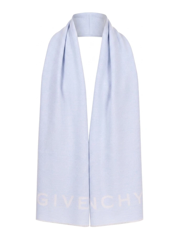 Bicolor Wool Scarf