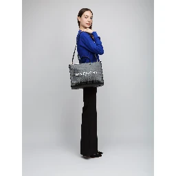 Black Cotton Tote Bag