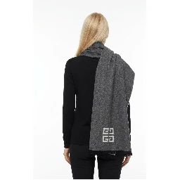 Bicolor Wool Scarf
