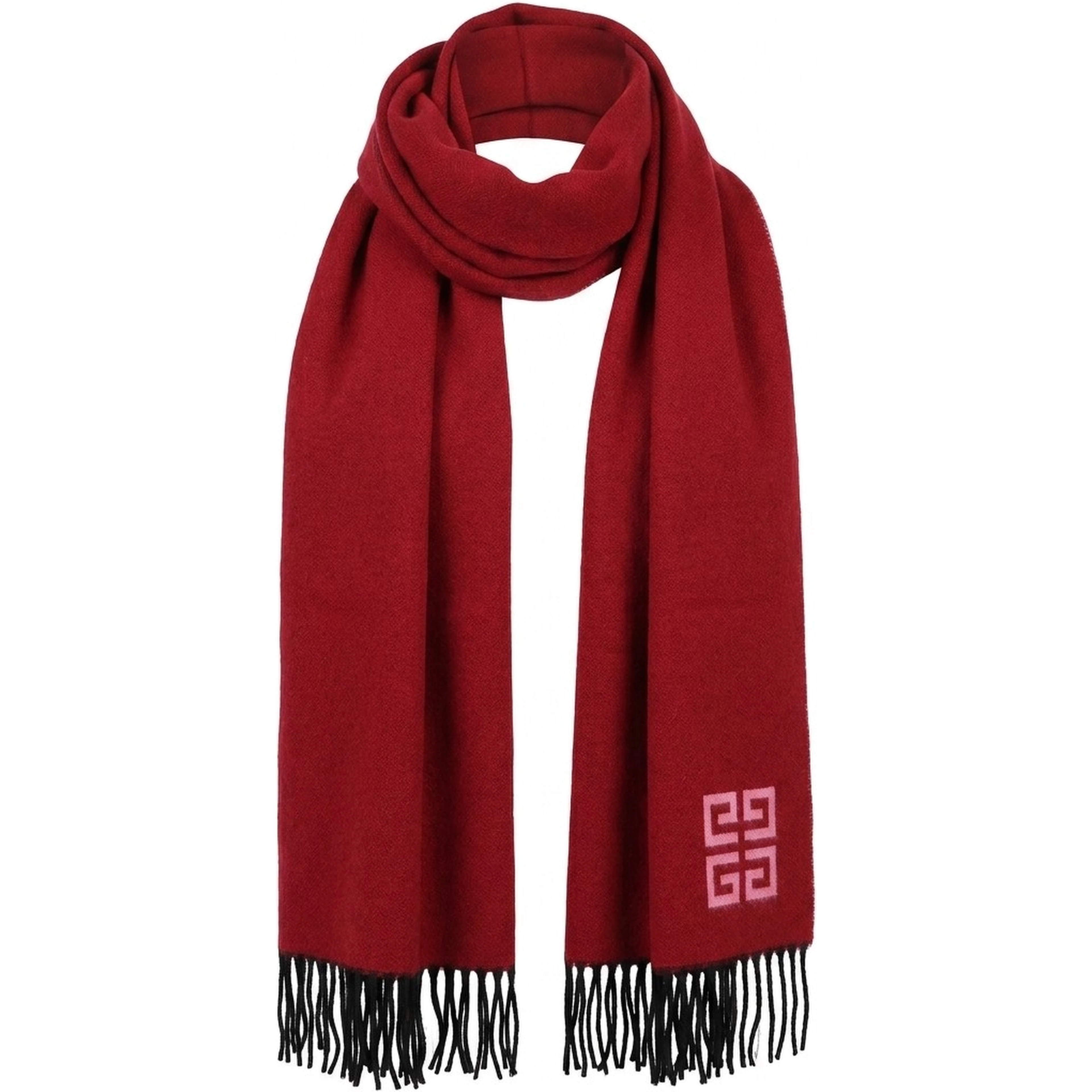 Bicolor Wool Scarf