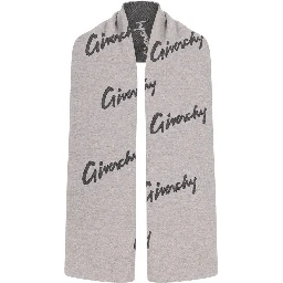 Bicolor Wool Scarf