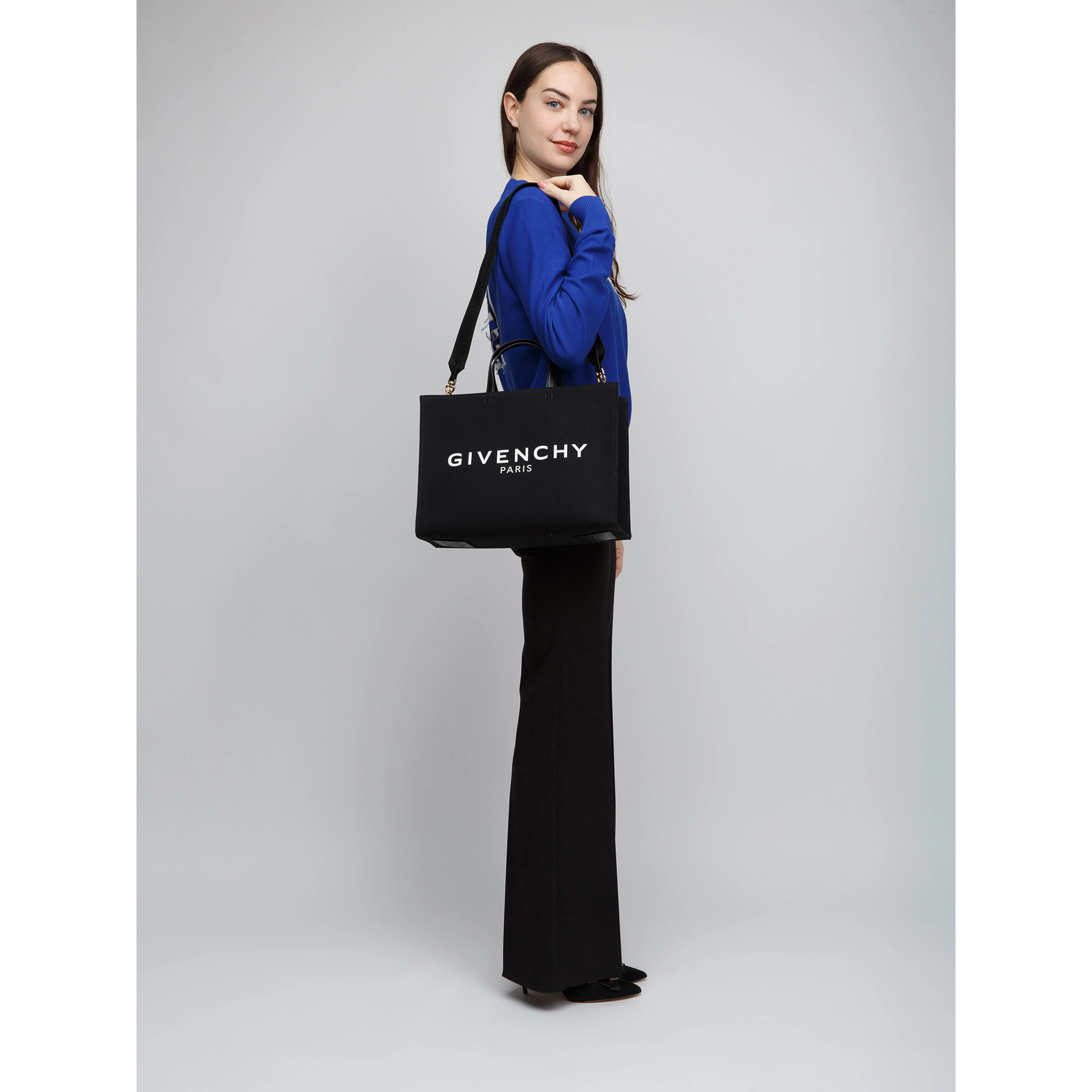 Black Cotton Tote Bag