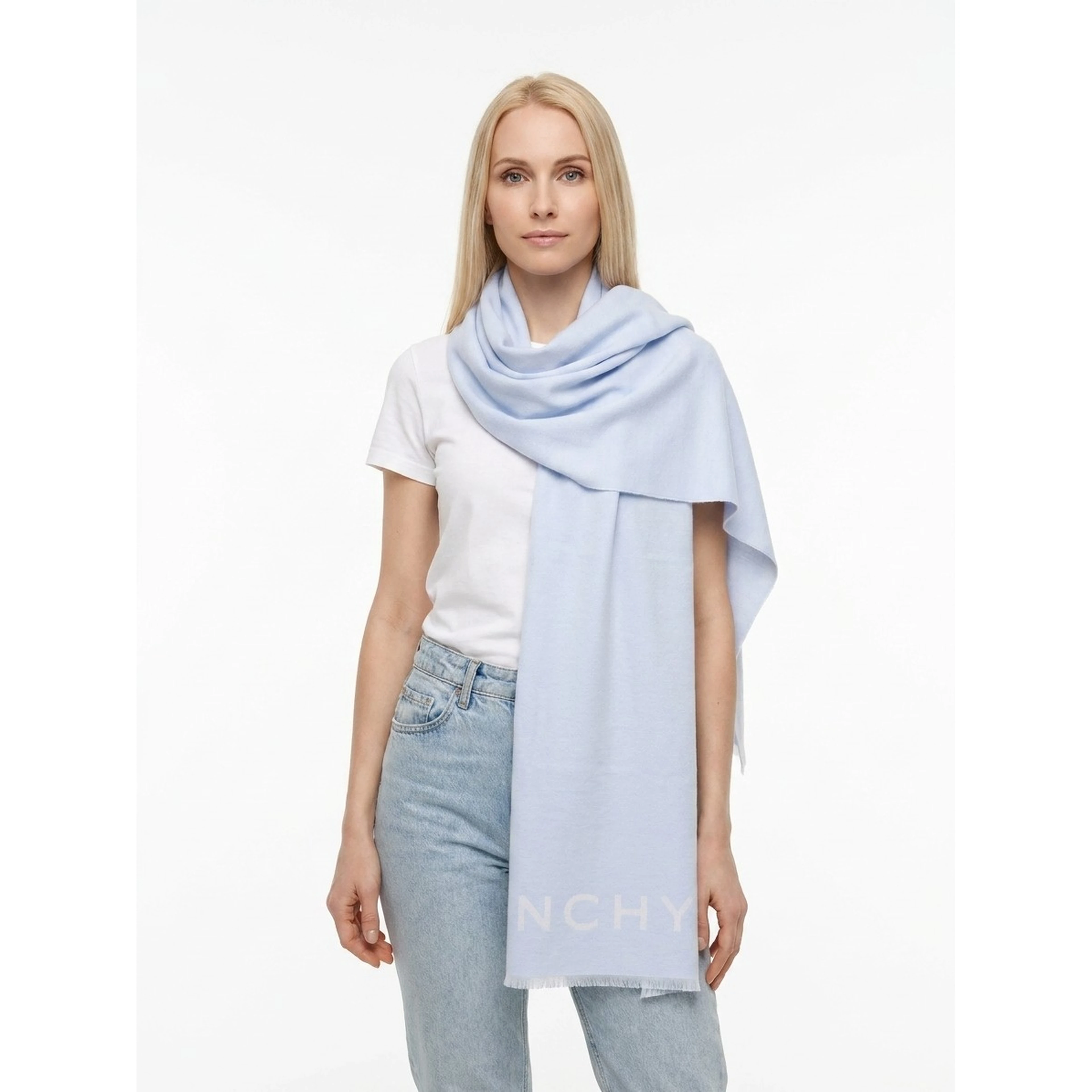 Bicolor Wool Scarf