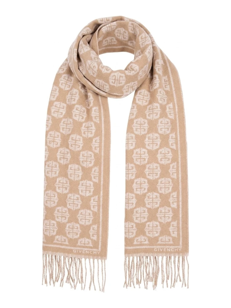 Bicolor Wool Scarf